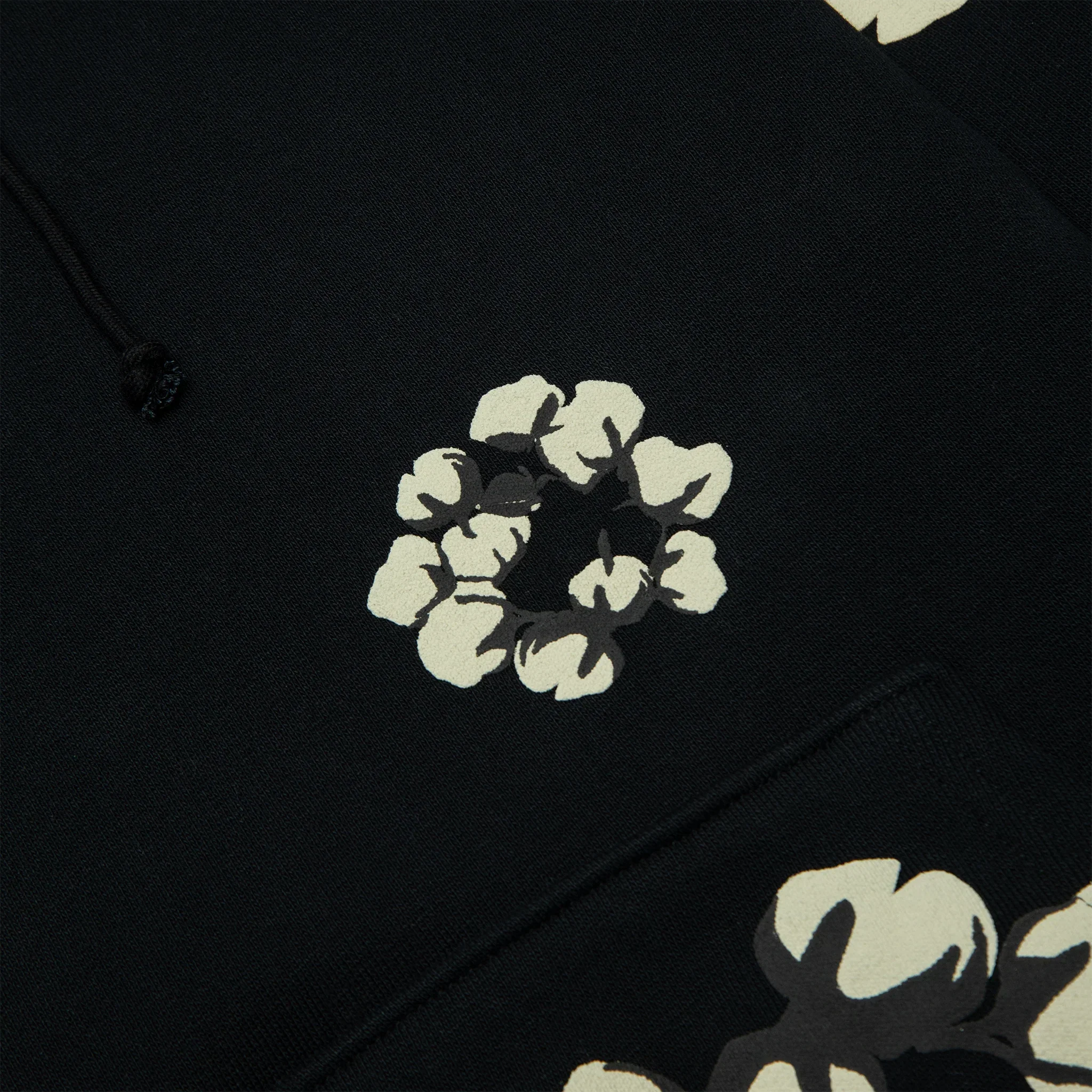 Denim Tears x CPFM Cactus Tears Wreath Black Hoodie - Image 4