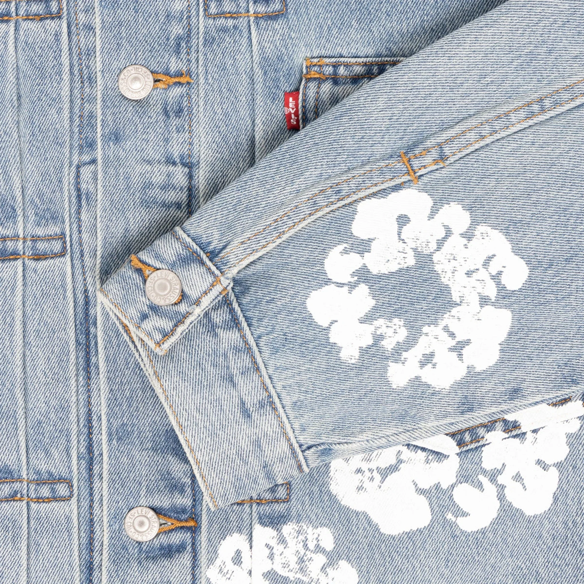 Denim Tears x Levi's Jacket Light Blue - Image 4