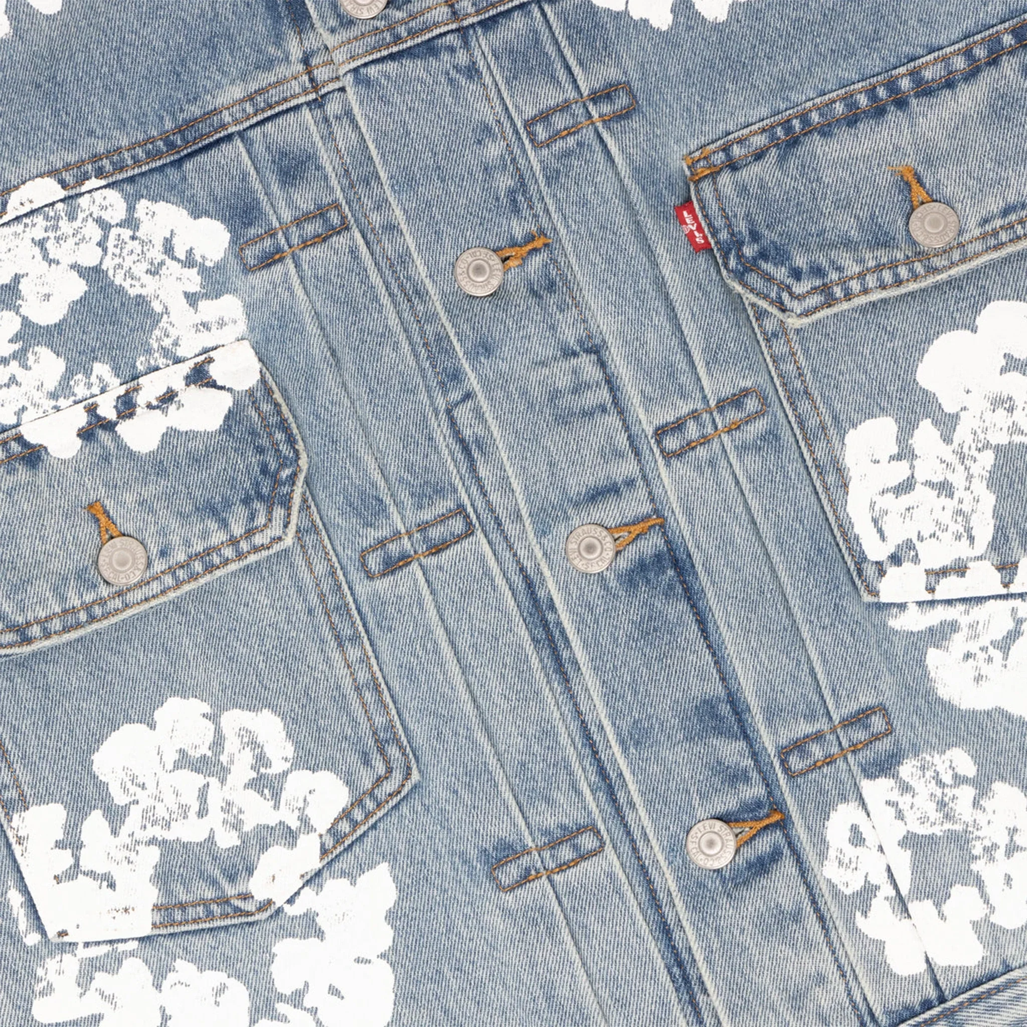 Denim Tears x Levi's Jacket Light Blue - Image 5