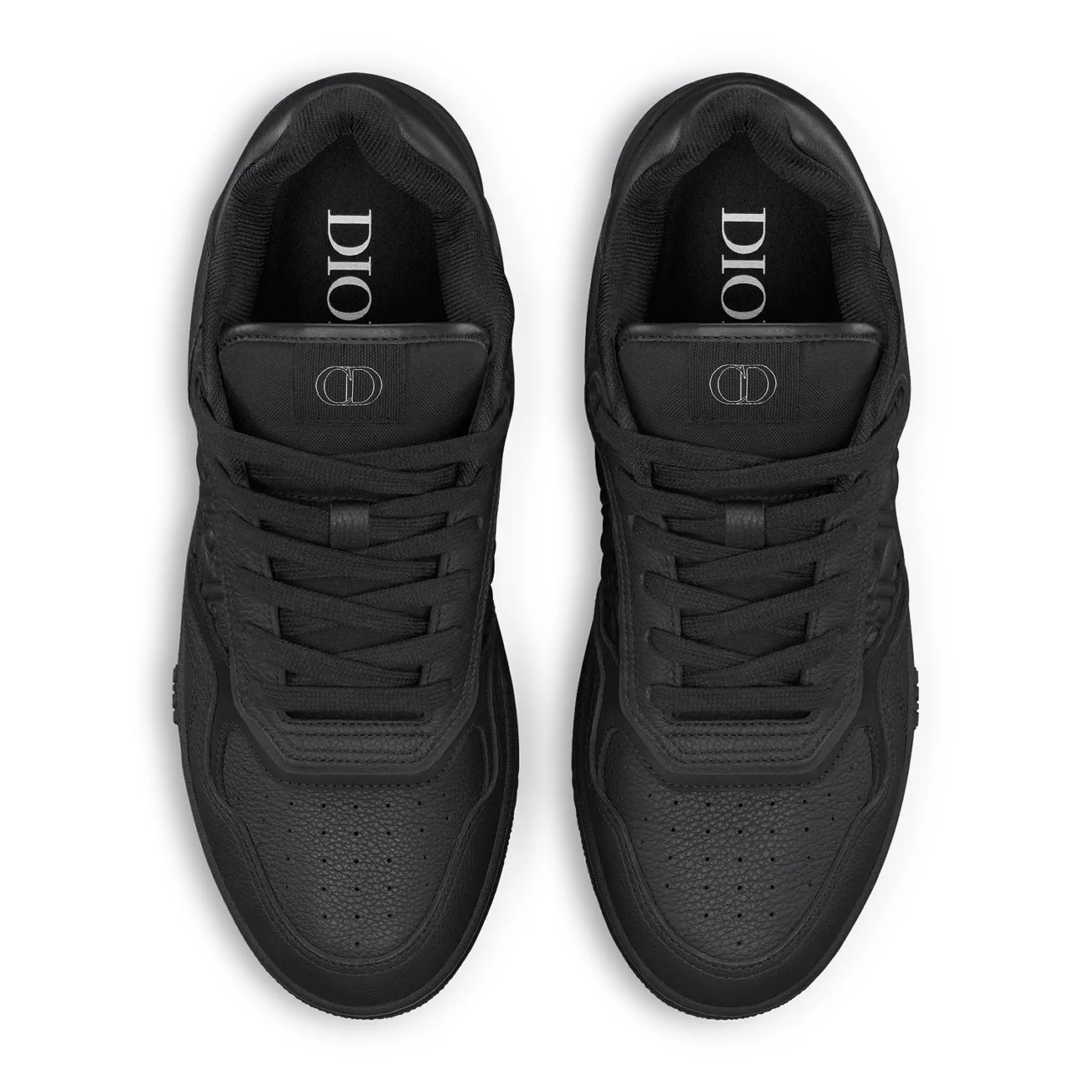 Dior B27 Uptown Black Grained Calfskin Sneaker - Image 3