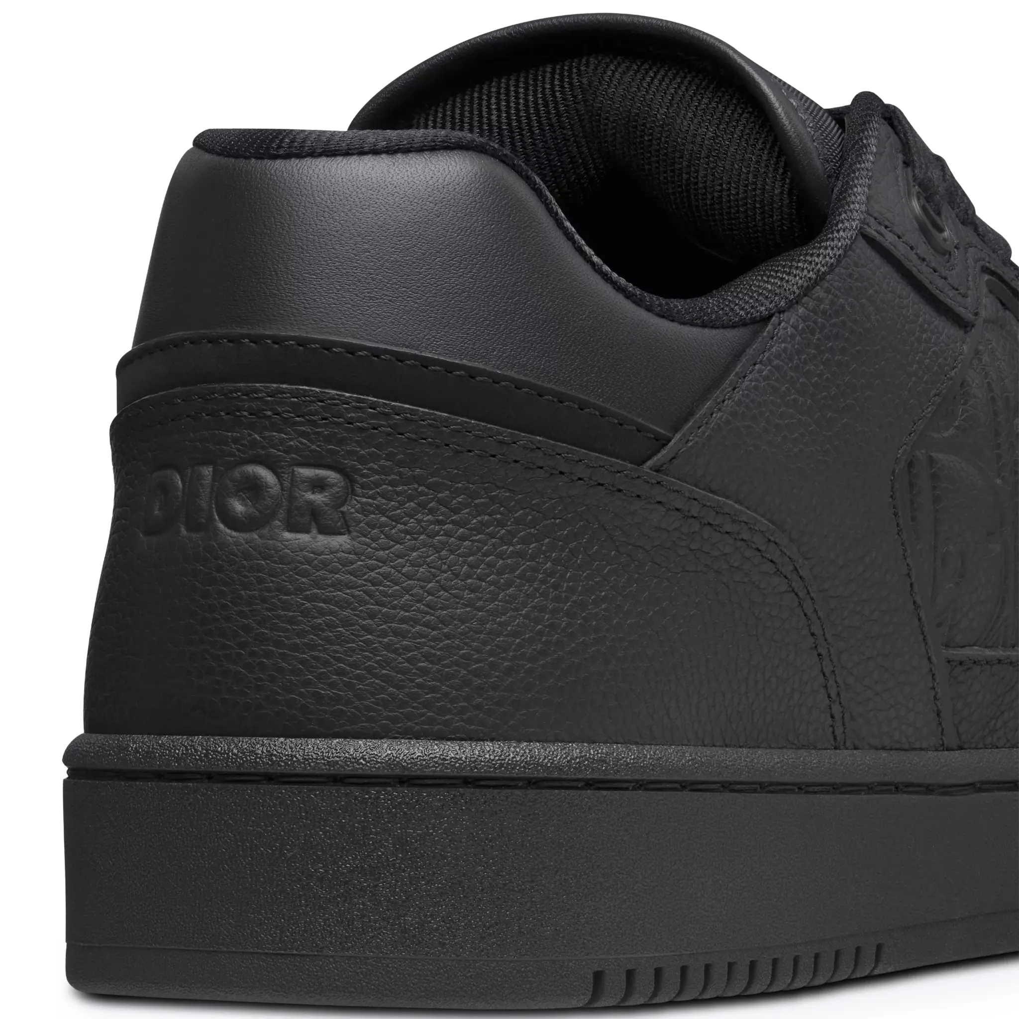 Dior B27 Uptown Black Grained Calfskin Sneaker - Image 4