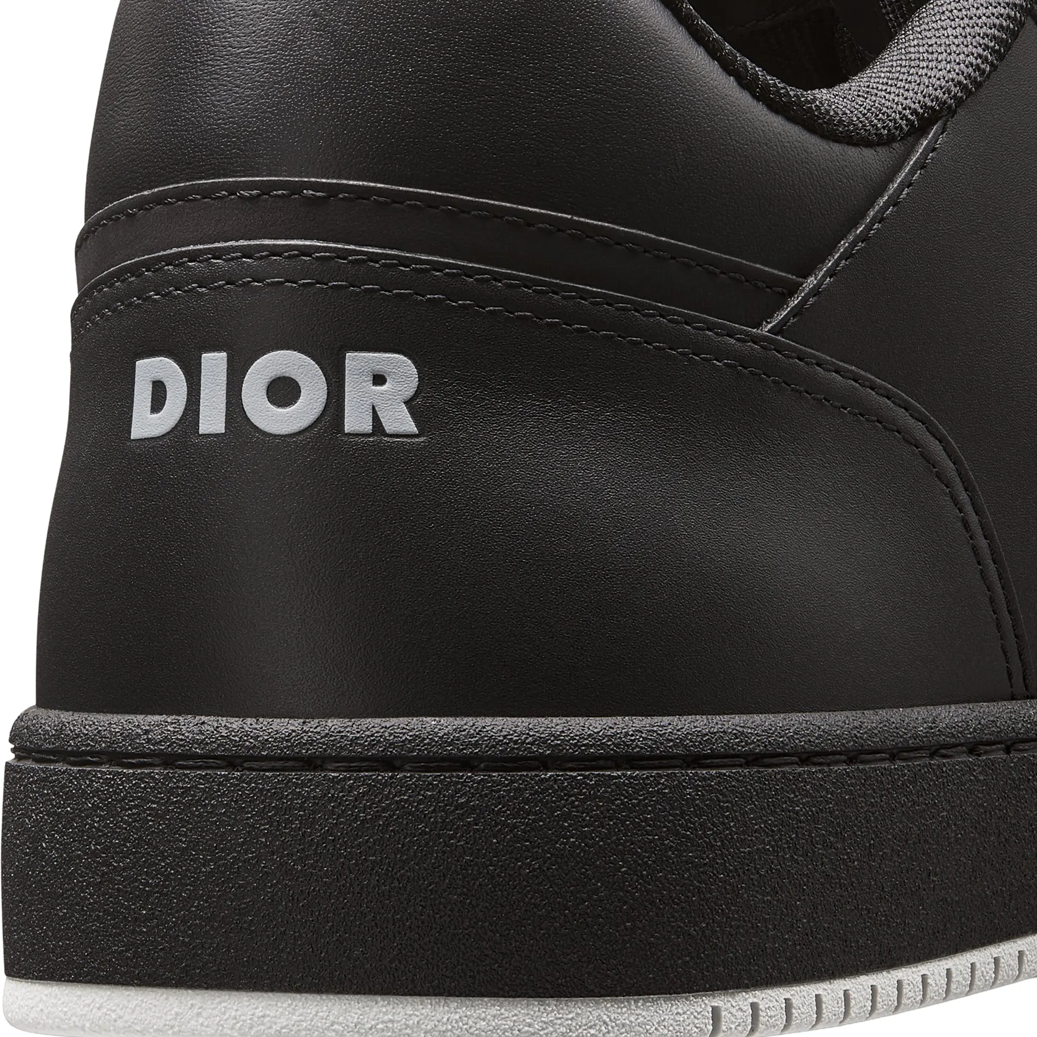 Dior B27 Uptown Black Smooth Calfskin Sneaker - Image 7