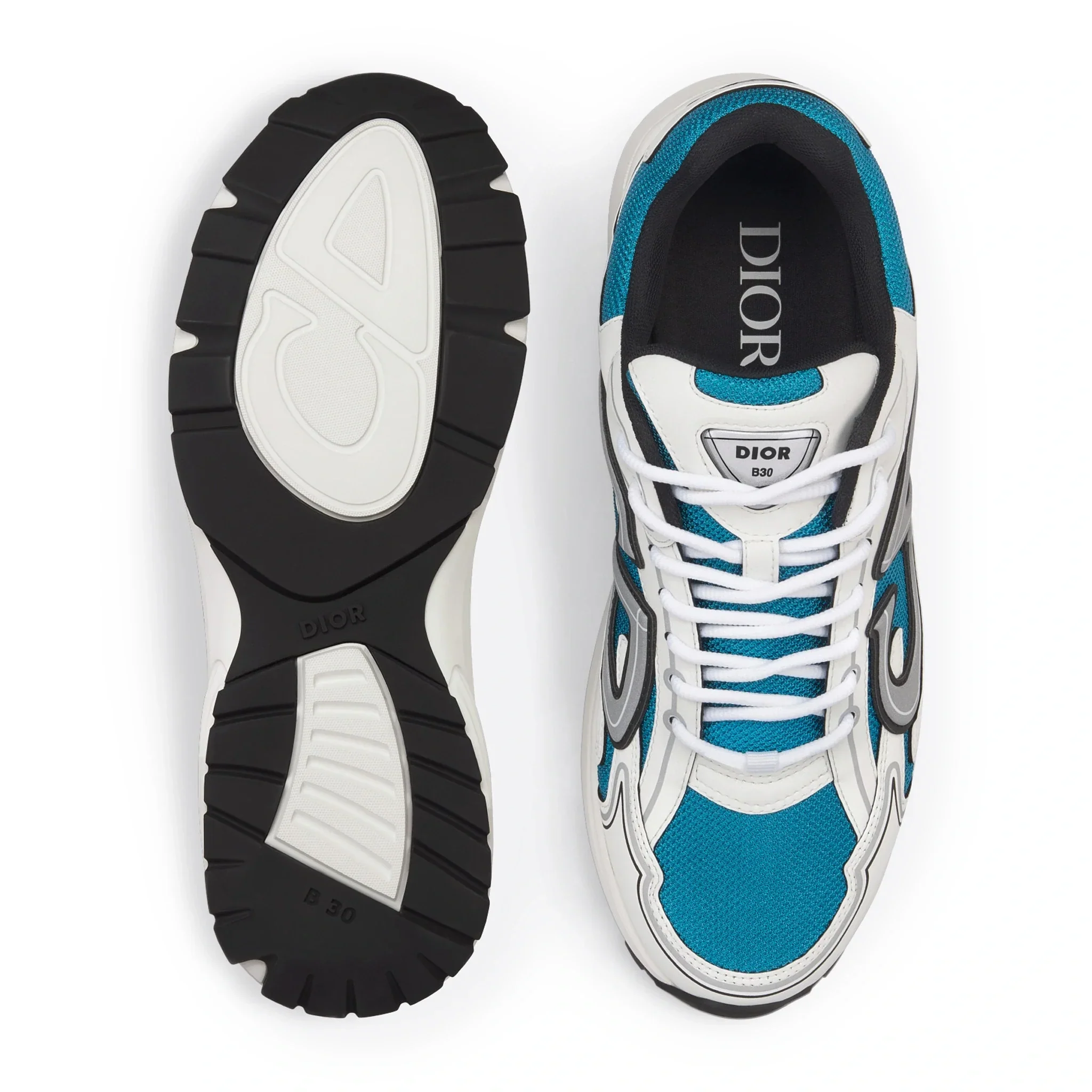 Dior B30 Blue White Trainer - Image 5
