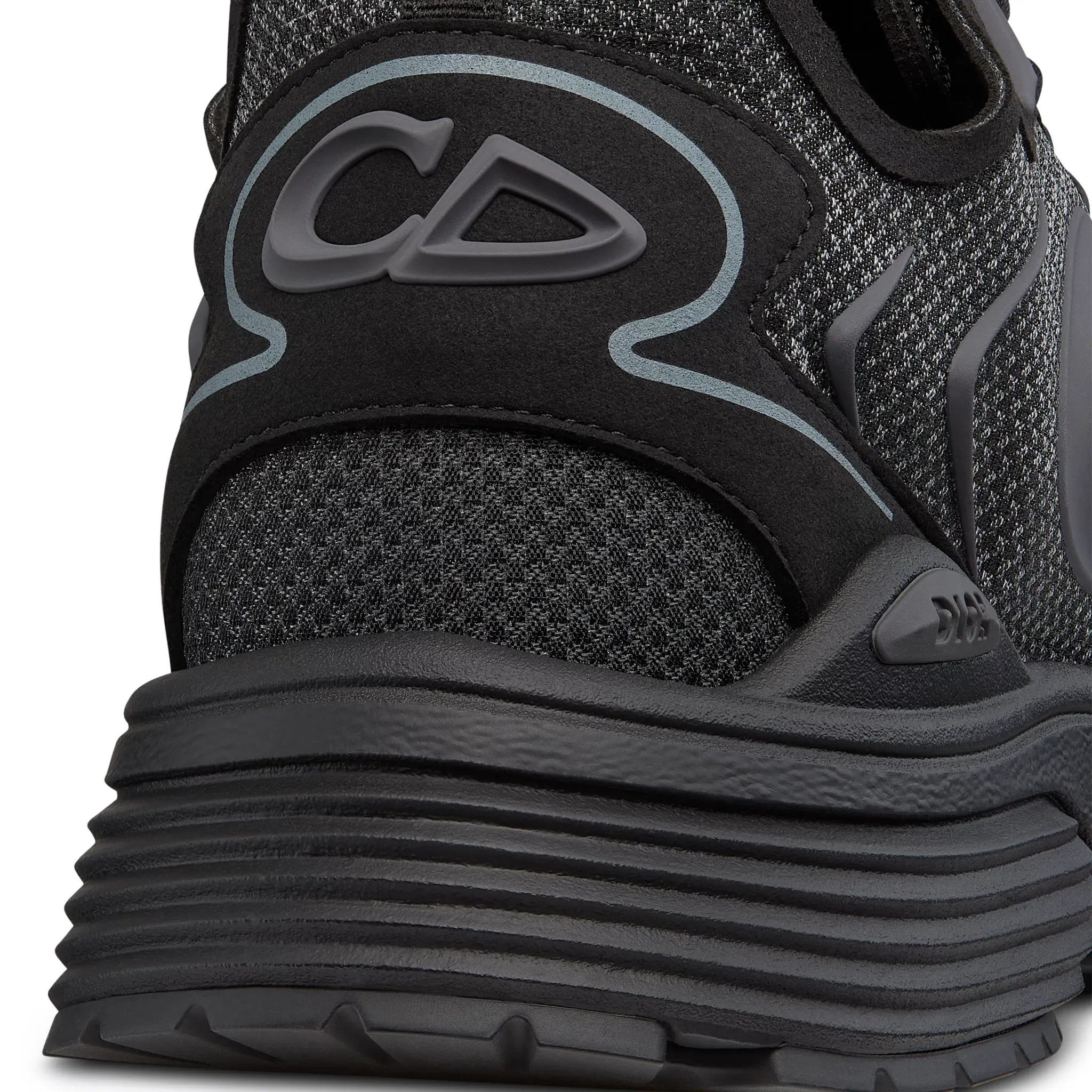 Dior B30 Countdown Nylon Tech Black Trainer - Image 4