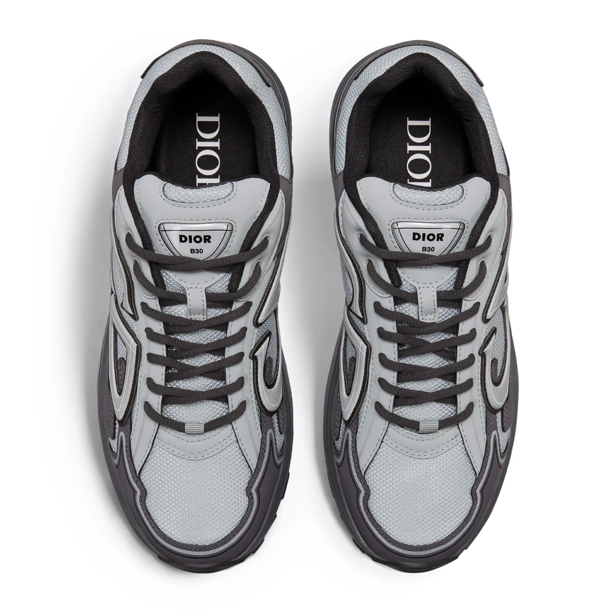 Dior B30 Grey Anthracite Trainer - Image 3