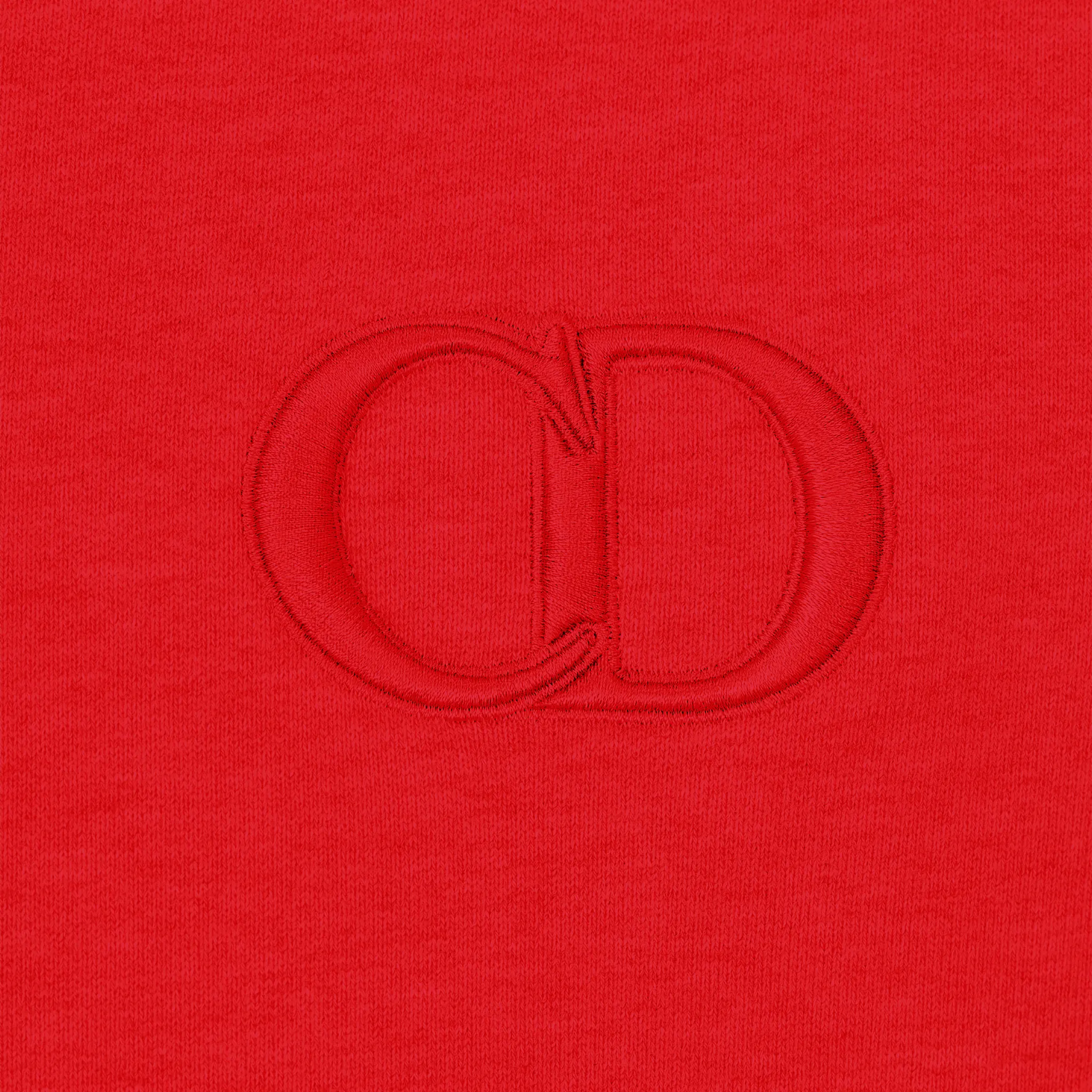 Dior CD Icon Red Hoodie - Image 3