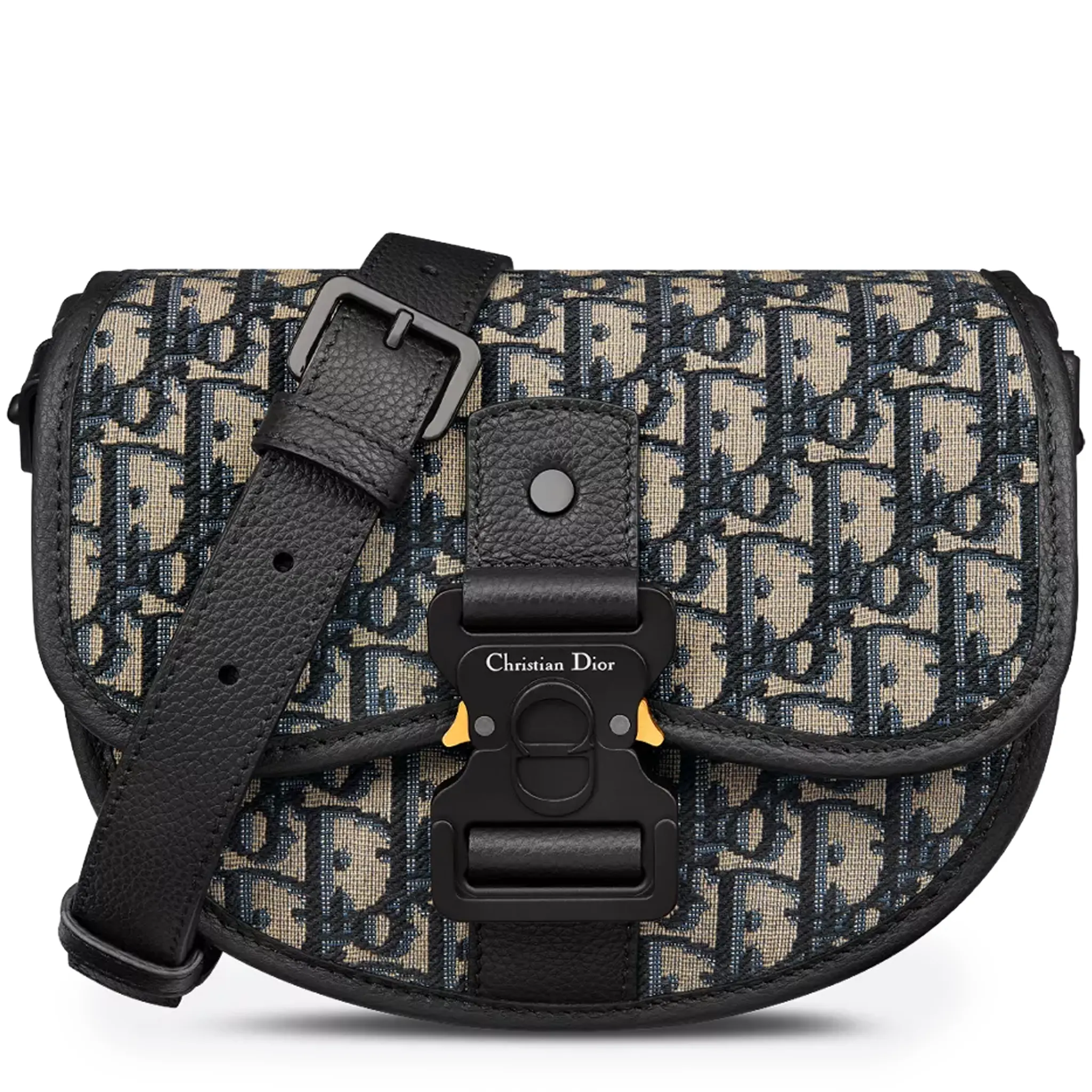 Dior Oblique Jacquard Mini Gallop Beige Bag With Strap