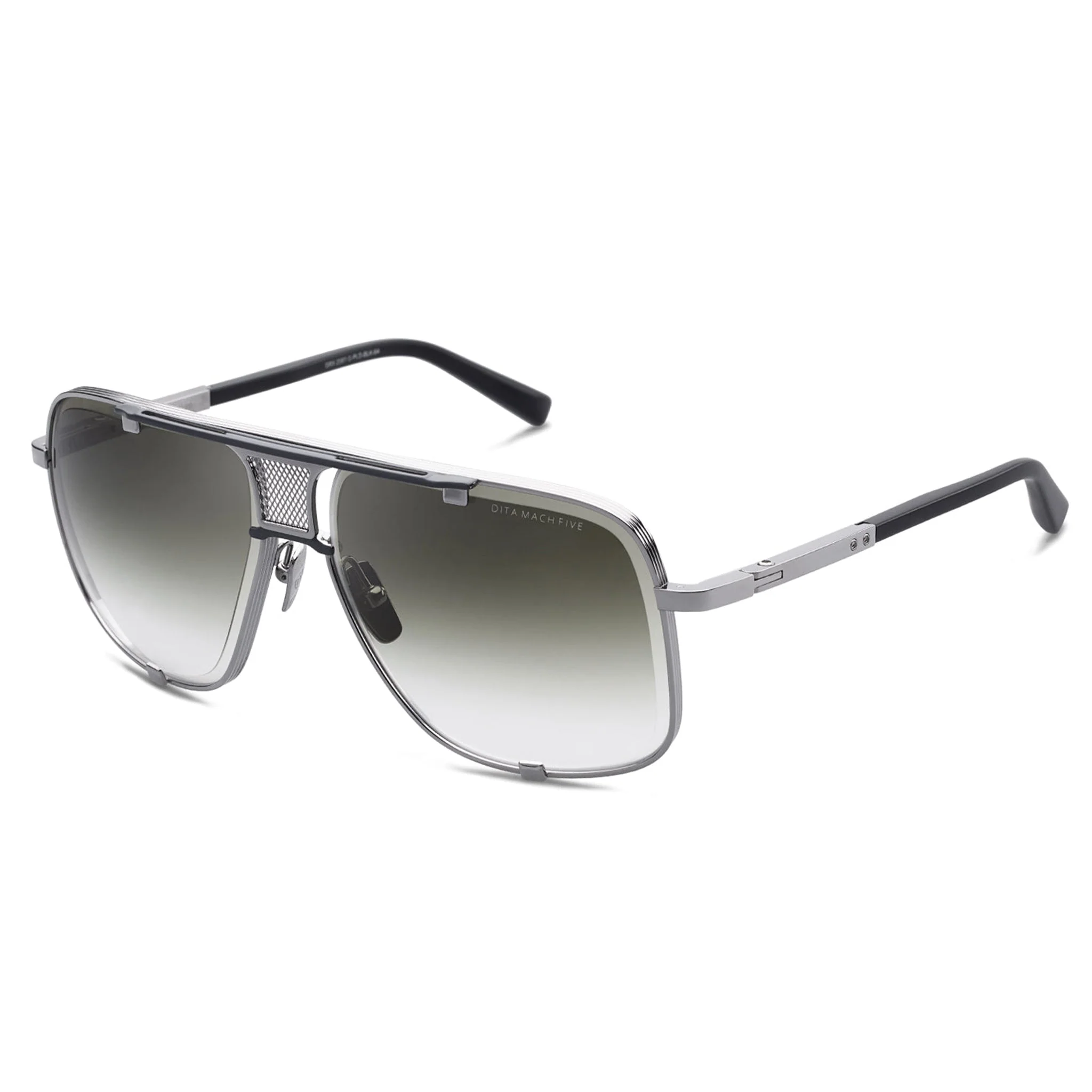 Dita Mach Five Black Green Sunglasses - Image 2