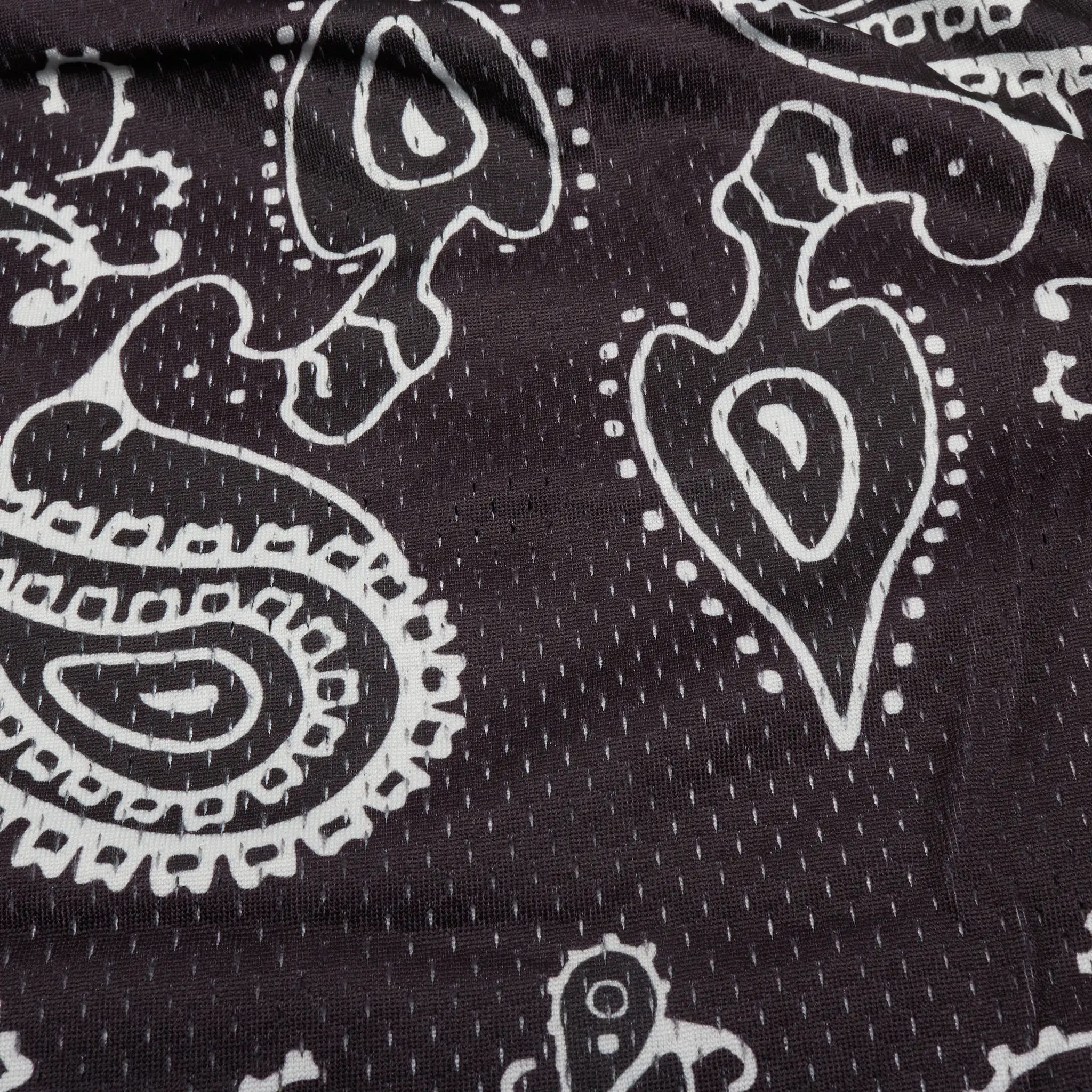 Eric Emanuel EE Basic Black Paisley Shorts - Image 4