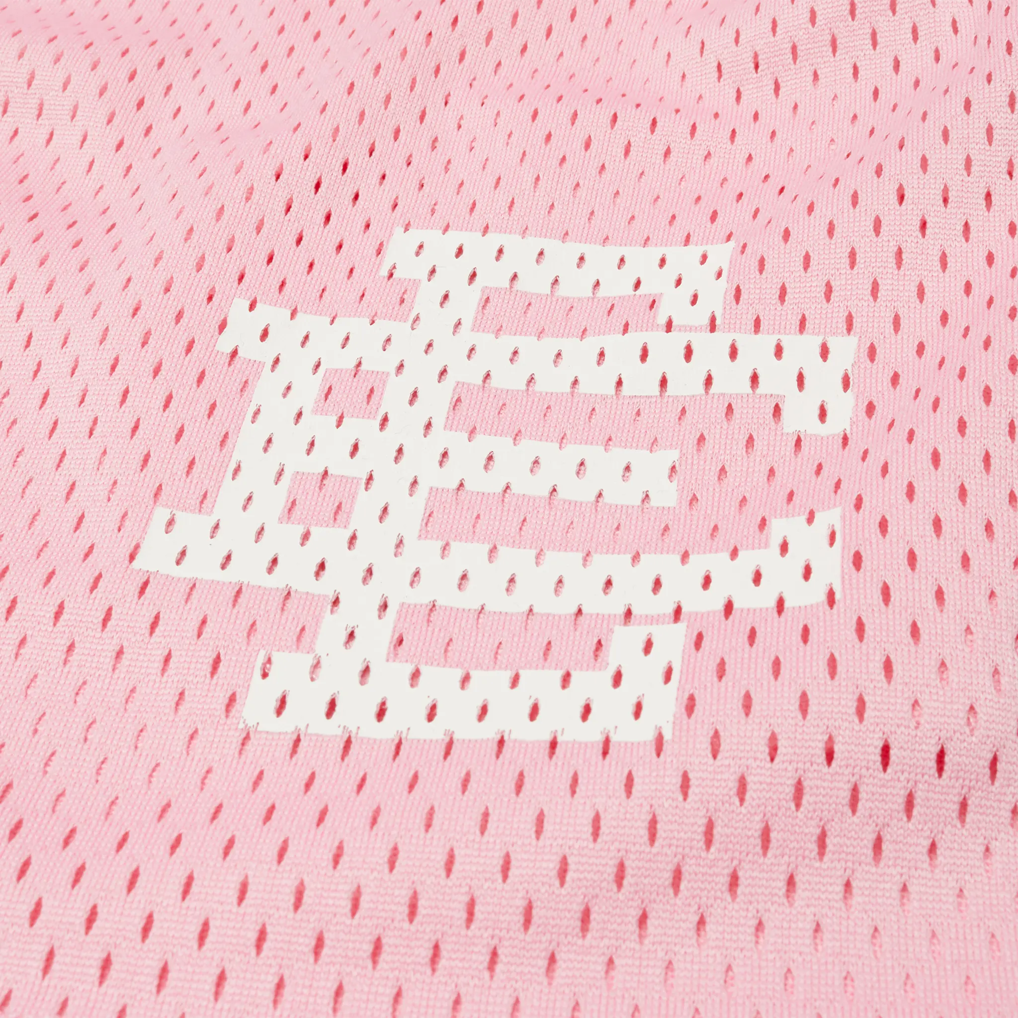 Eric Emanuel EE Basic Rose Quartz White Shorts (SS23) - Image 3