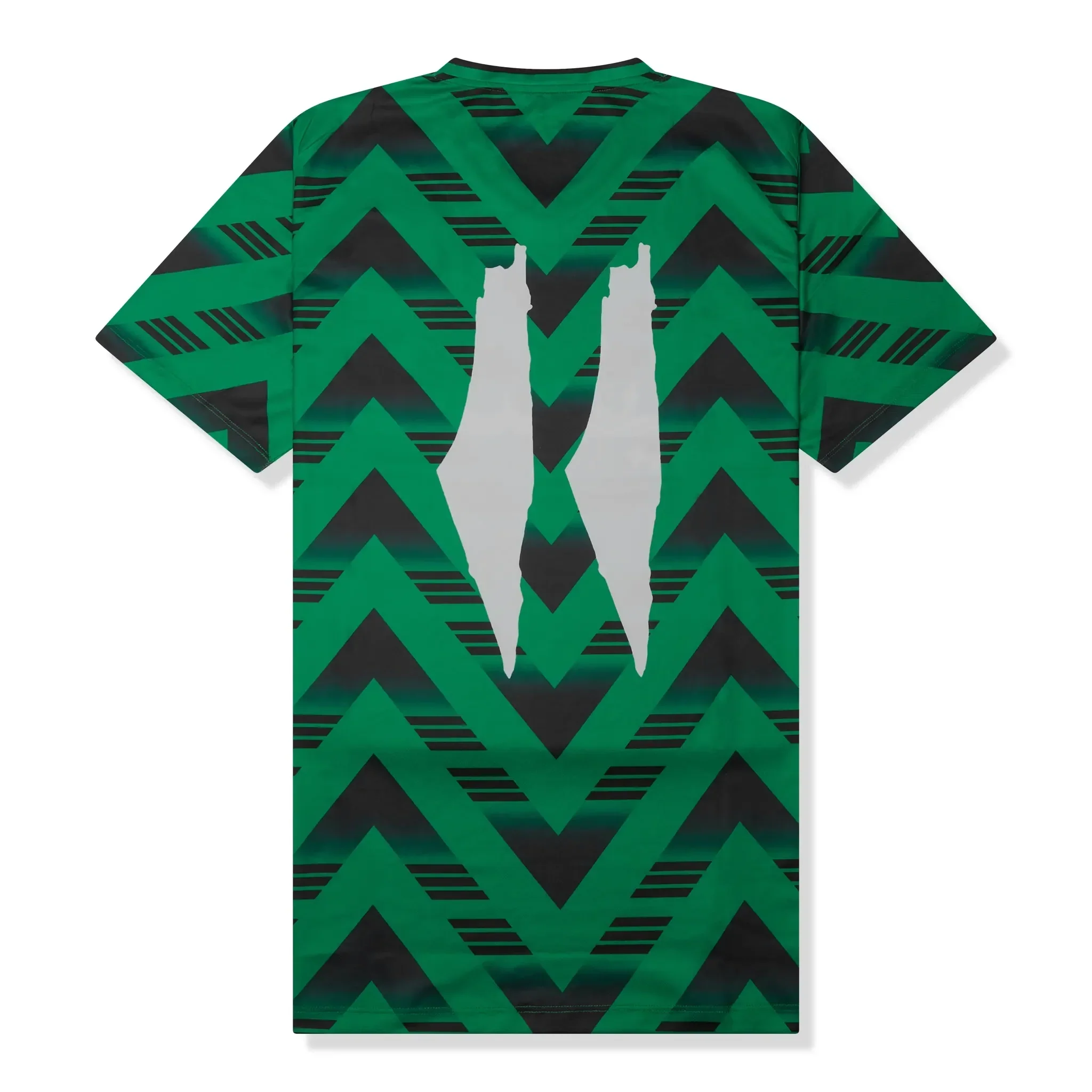 FC Palestina Palestine Retro Green Black Football T Shirt - Image 2