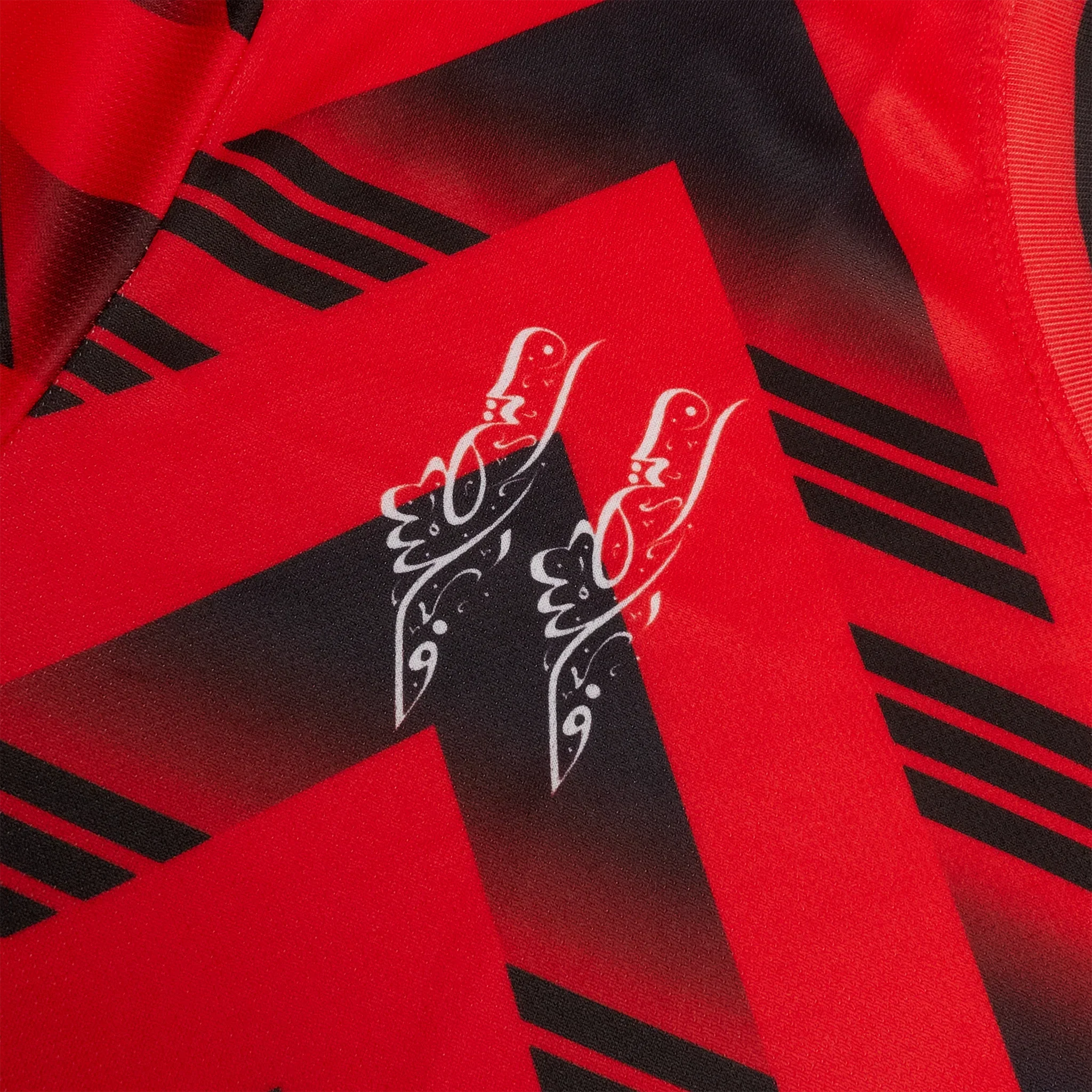 FC Palestina Palestine Retro Red Black Football T Shirt - Image 6