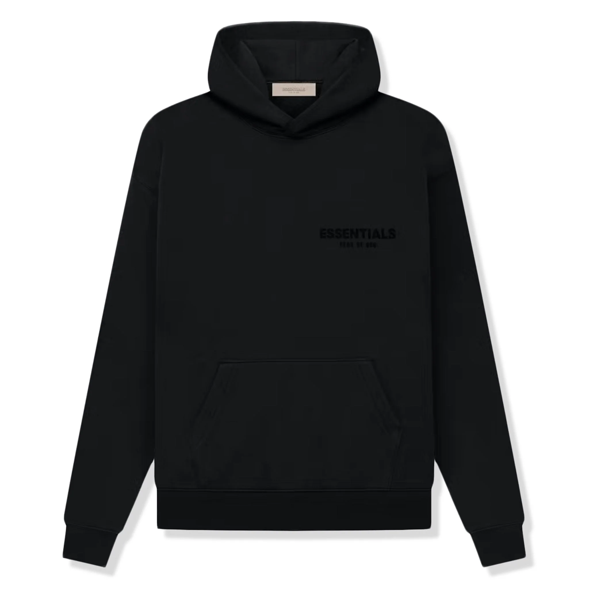 Fear Of God Essentials Black Hoodie (SS22)