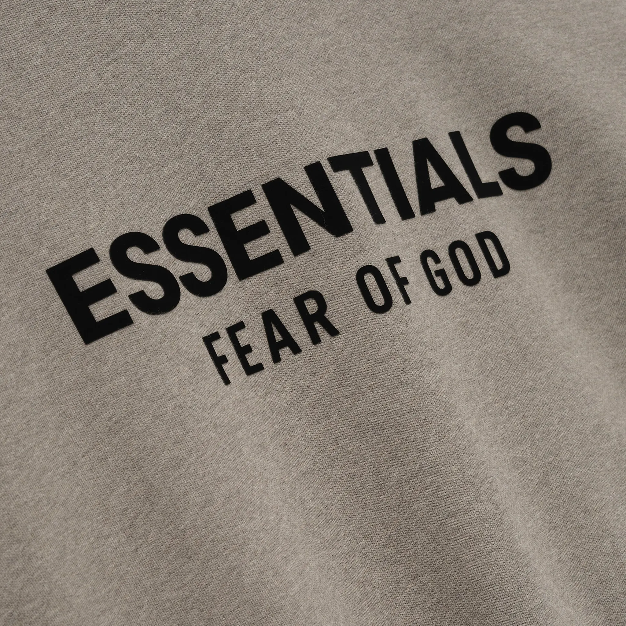 Fear Of God Essentials Classic Hood Homestead Heather Zip-Up Hoodie (SS25) - Image 6