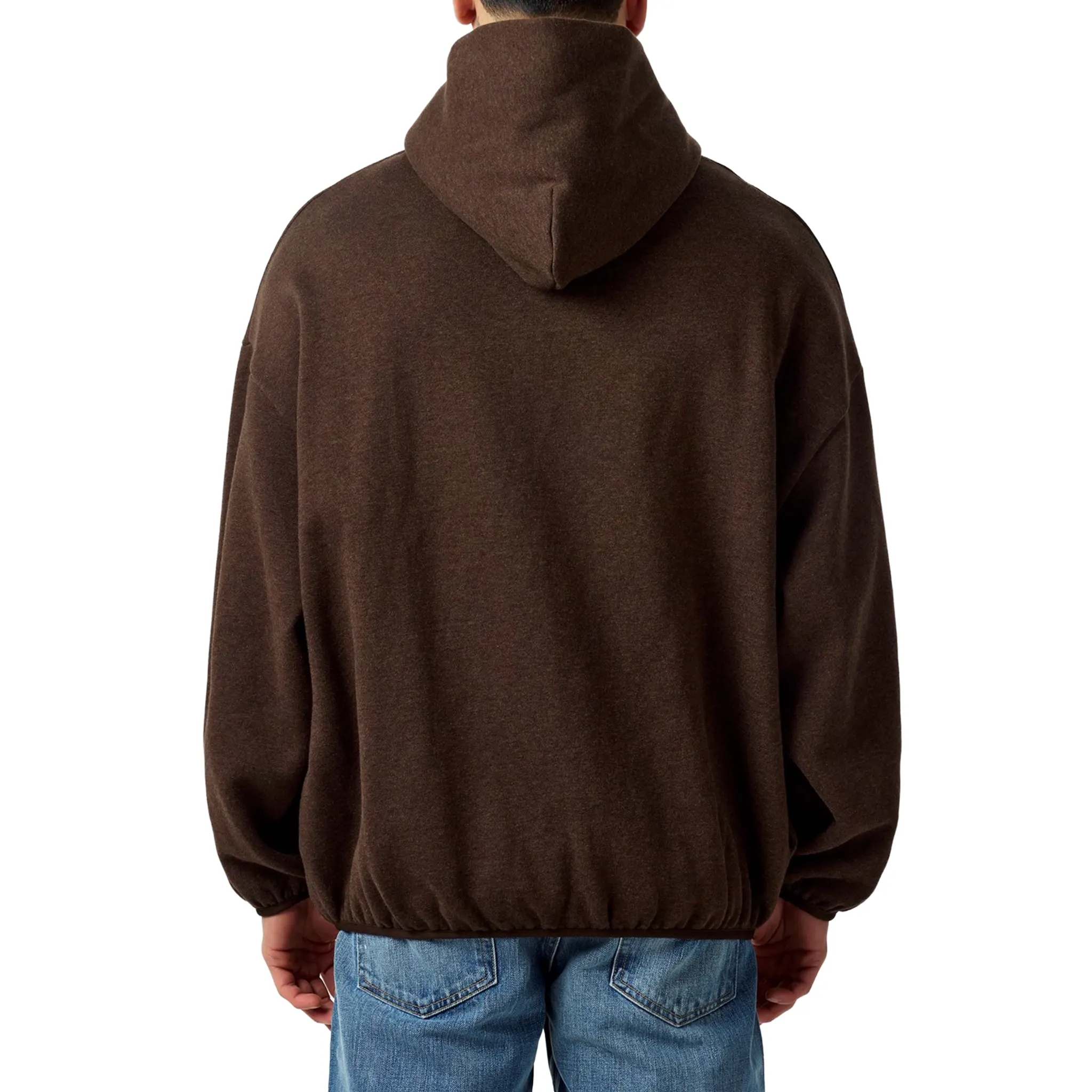 Fear Of God Essentials Core Collection Heather Wood Hoodie (SS24) - Image 4