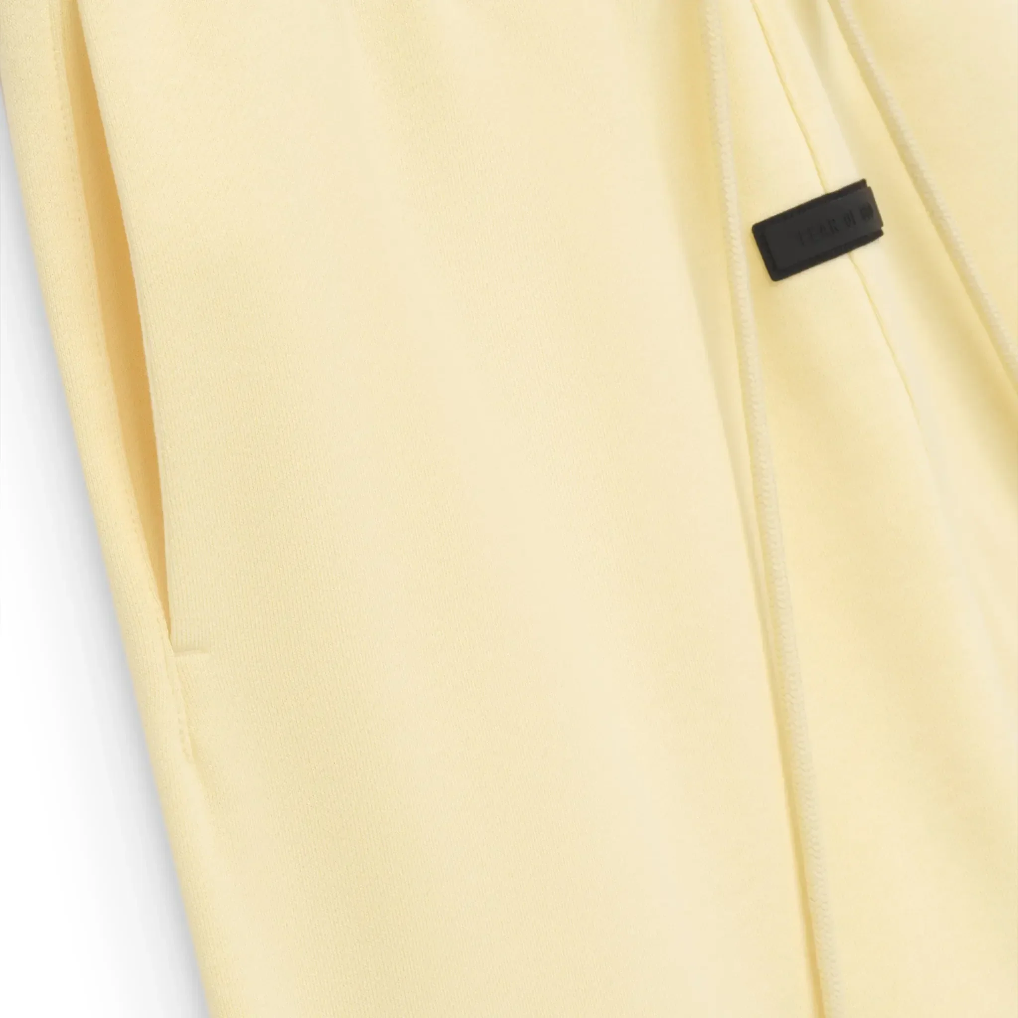 Fear Of God Essentials Garden Yellow Sweatpants (FW23) - Image 3