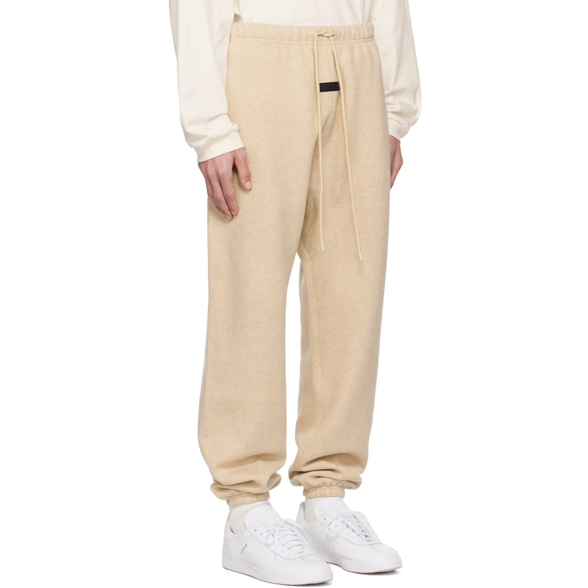 Fear Of God Essentials Gold Heather Sweatpants (FW23) - Image 3