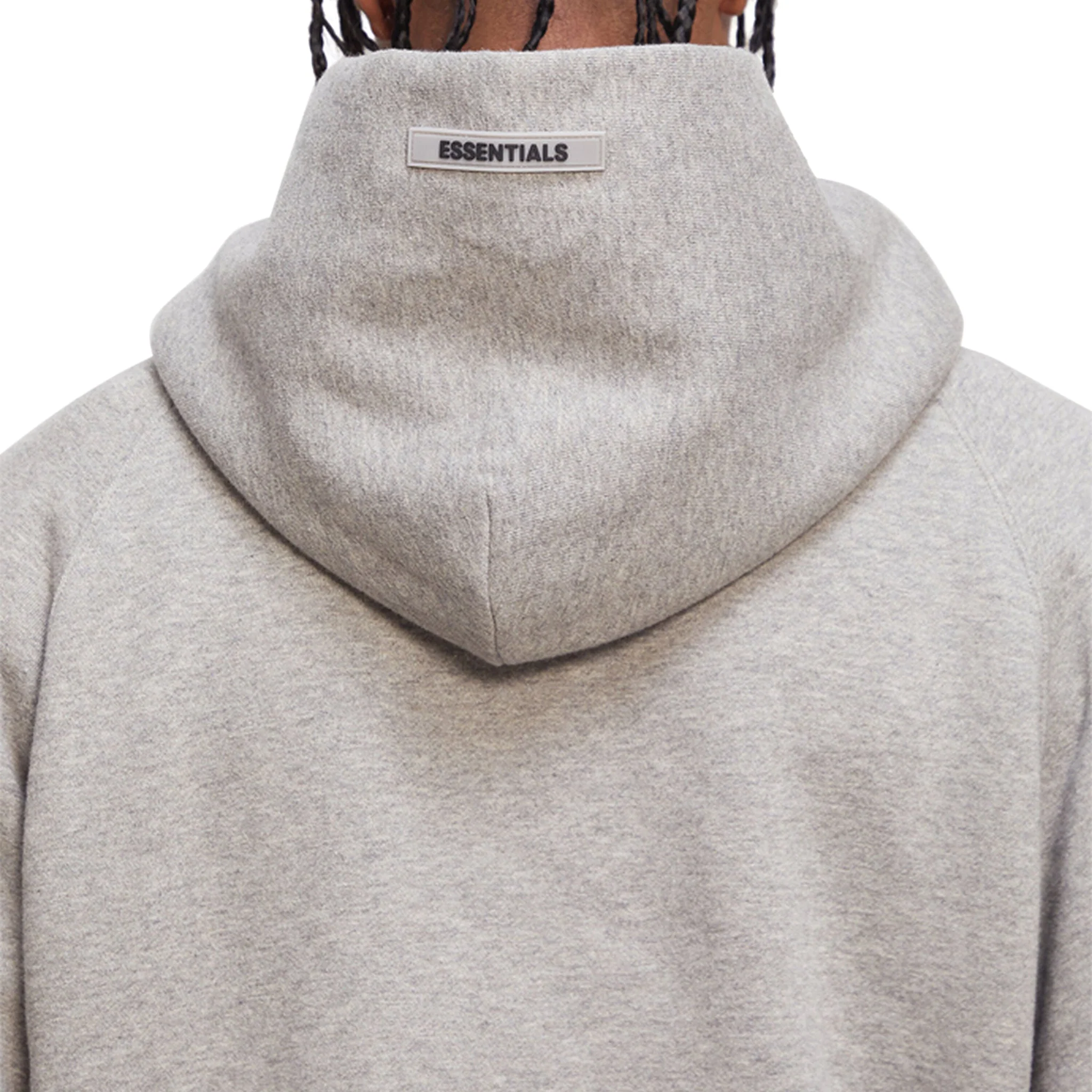Fear Of God Essentials Heather Oatmeal Hoodie - Image 5