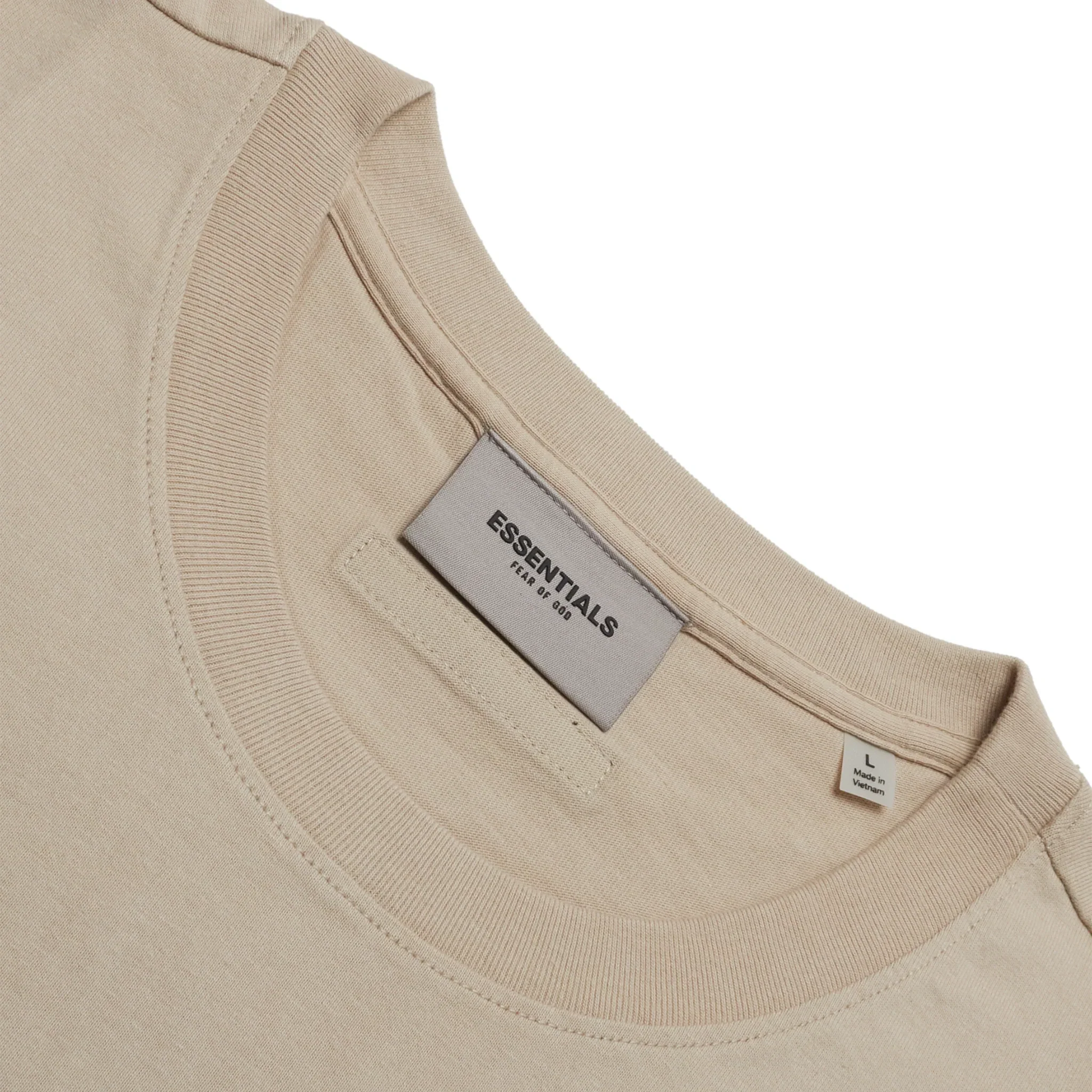 Fear Of God Essentials Linen T Shirt (FW21) - Image 5