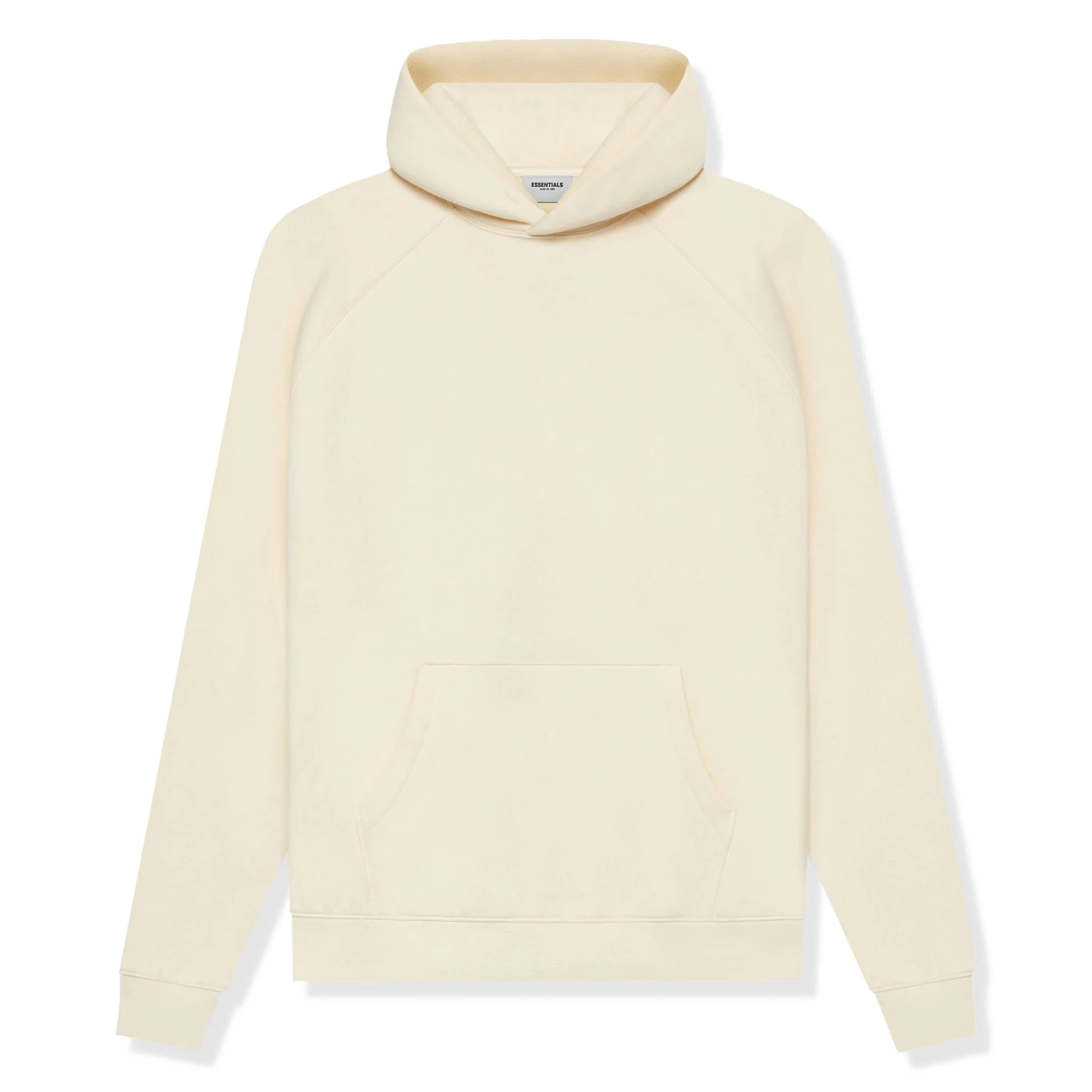 Fear Of God Essentials Reverse Logo Buttercream Hoodie (SS21) - Image 2