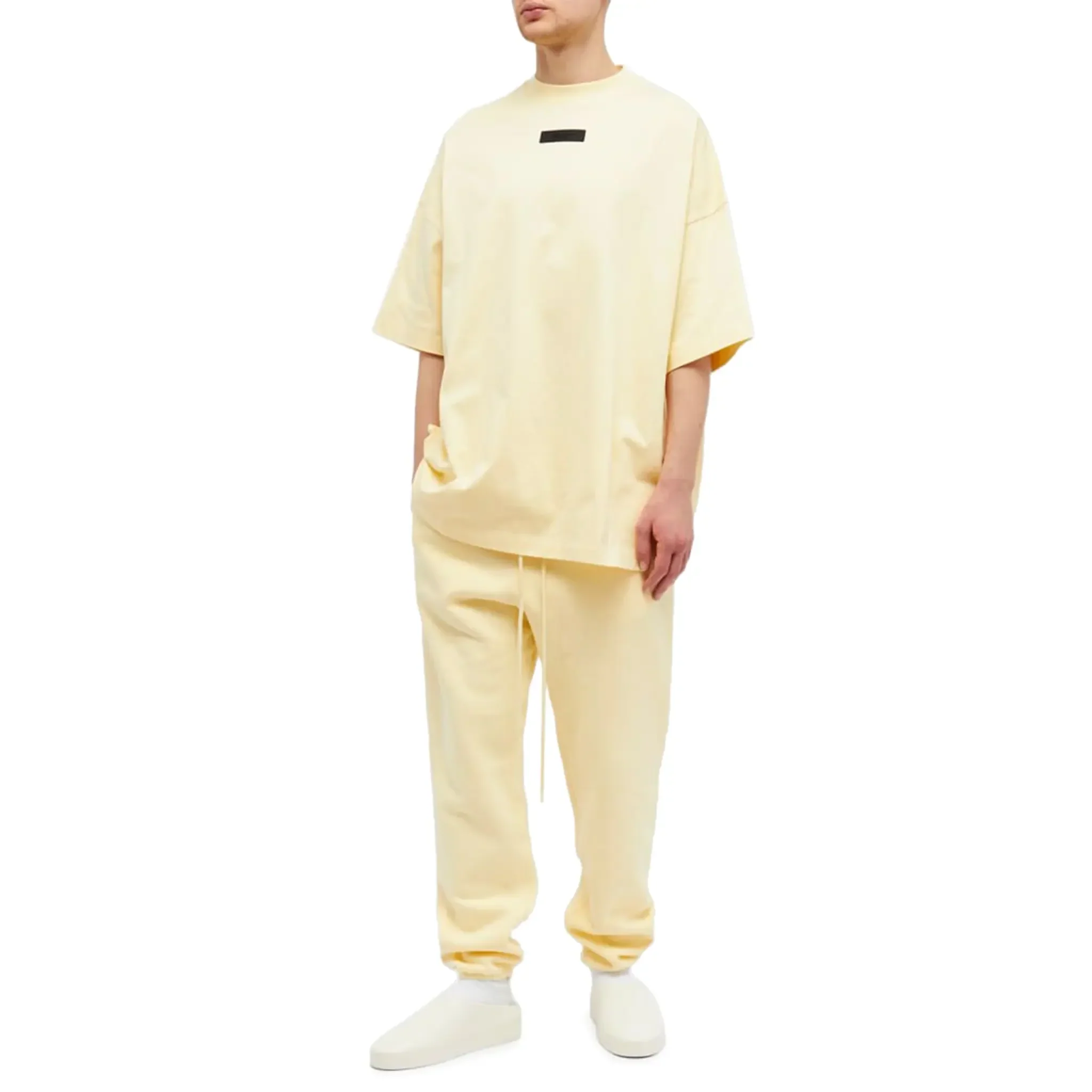 Fear of God Essentials SS Garden Yellow T Shirt (FW23) - Image 4