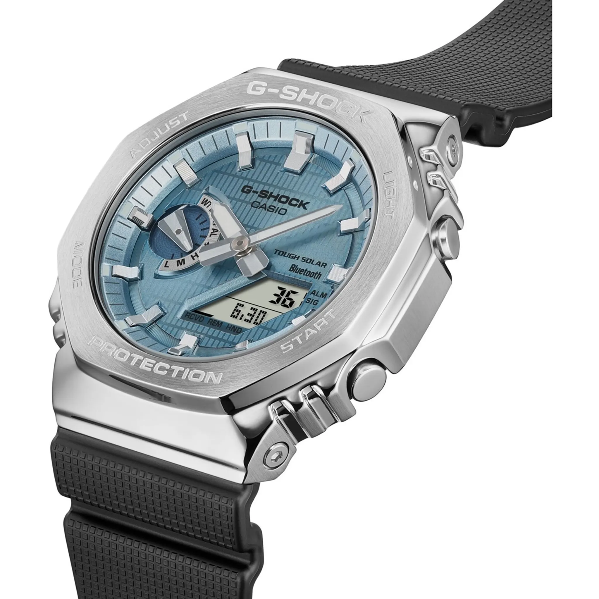 G-Shock Casio GBM-2100A-1A2ER Sky Blue Silver - Image 2