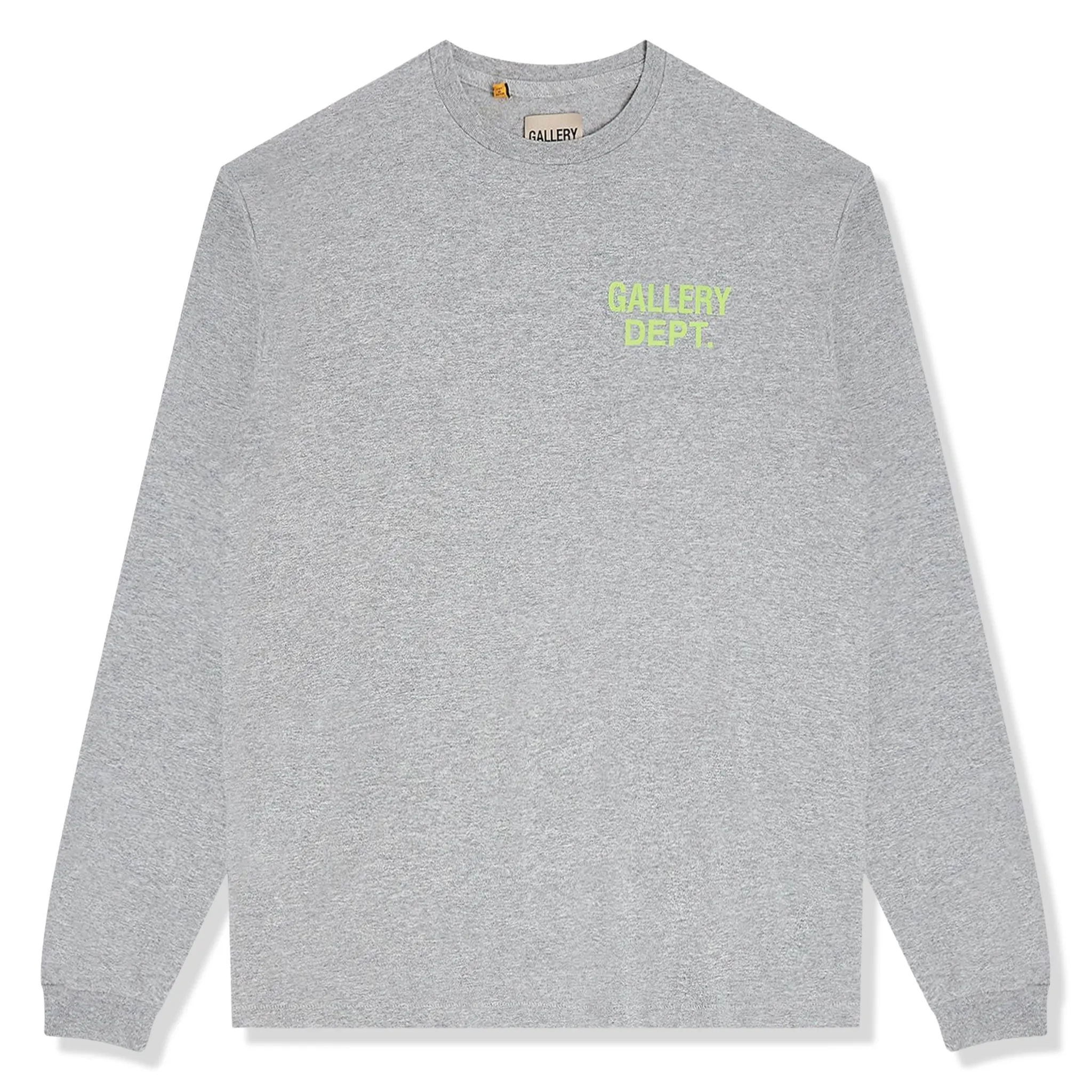 Gallery Dept. Souvenir Logo L/S Heather Grey T Shirt