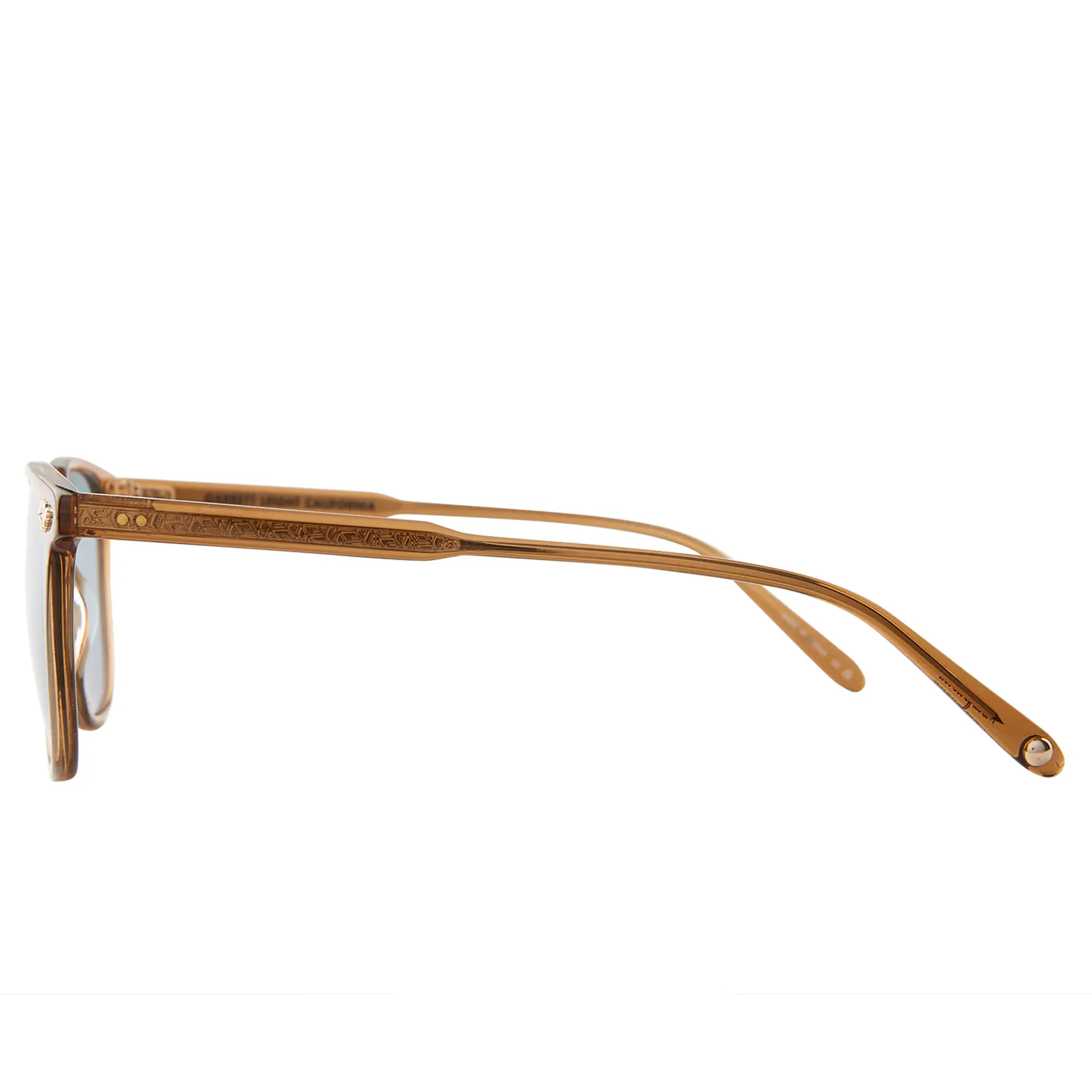 Garrett Leight Brooks ll Forever Classic Caramel Sunglasses - Image 3