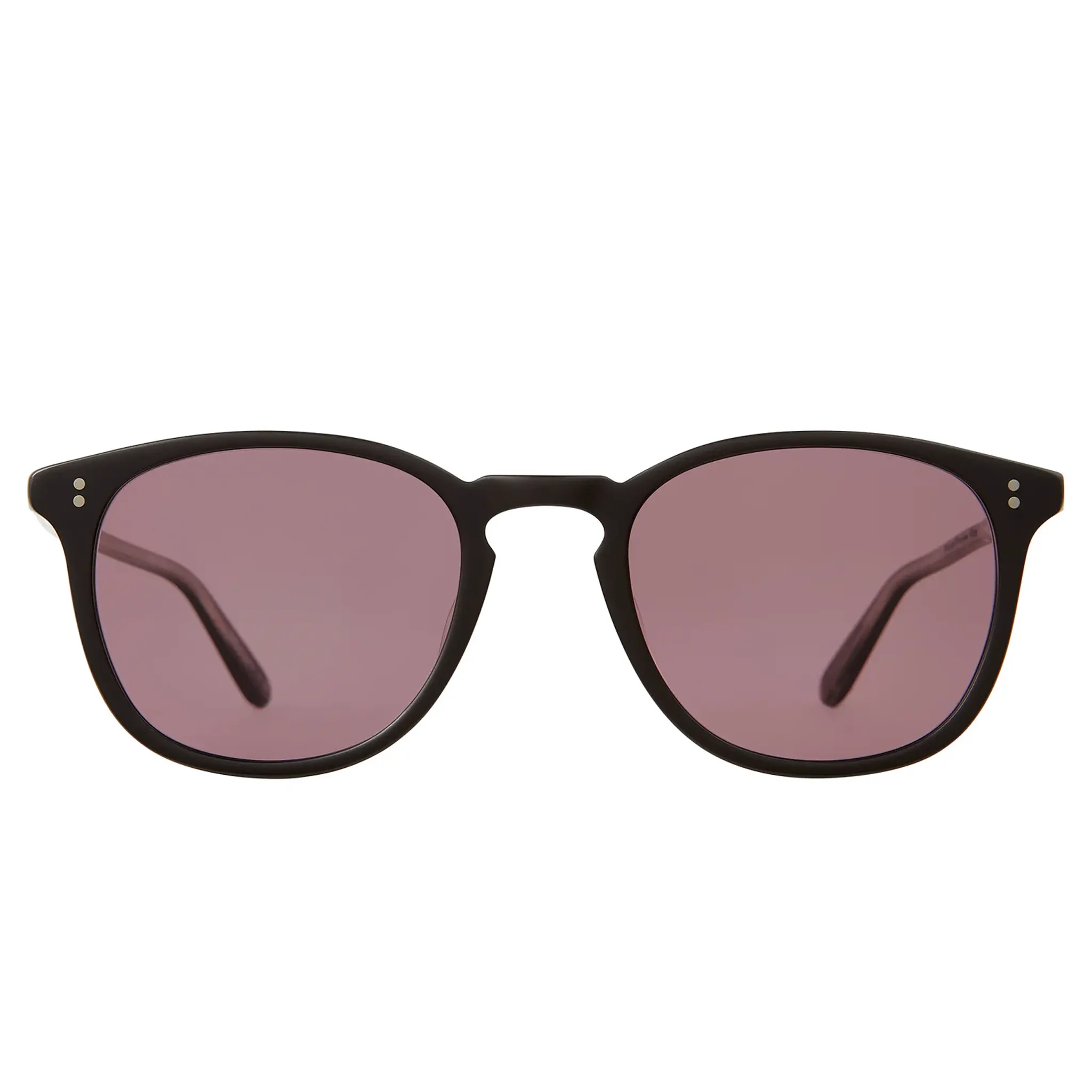 Garrett Leight Kinney Forever Classic Matte Black Sunglasses - Image 2
