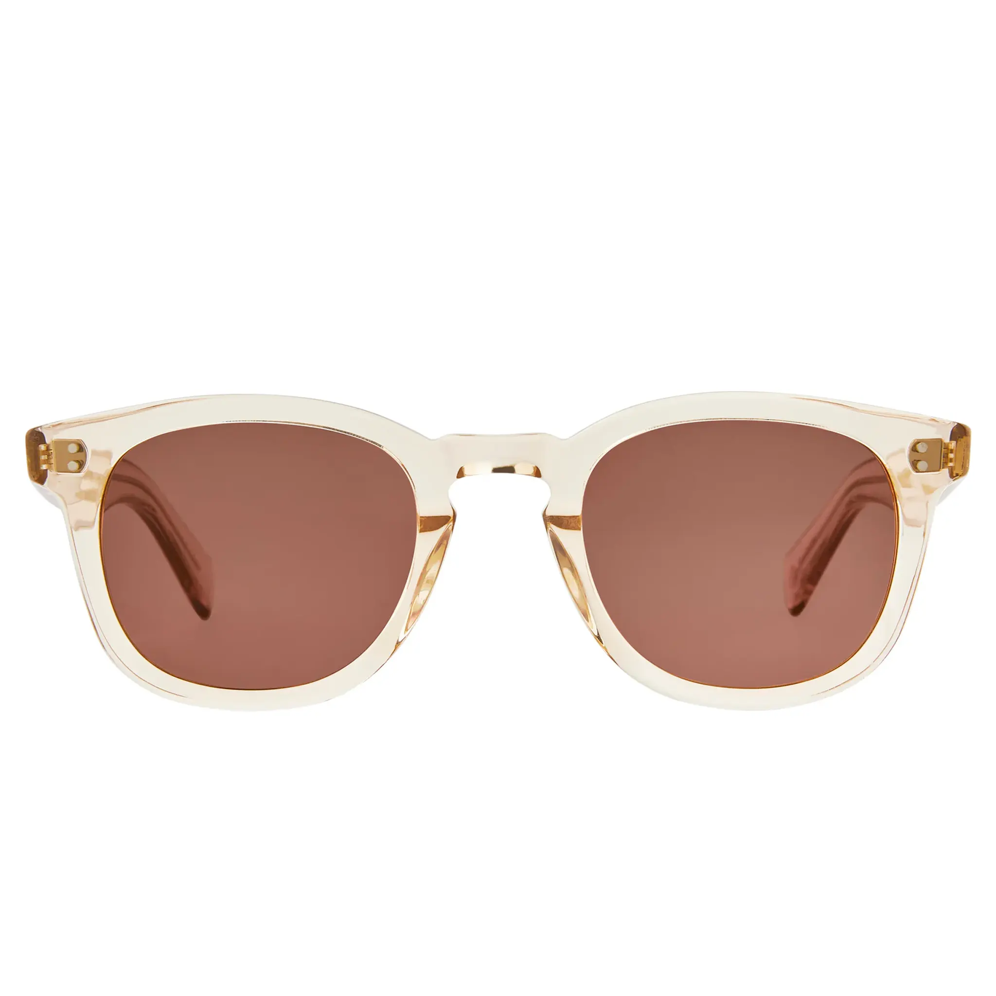 Garrett Leight Kinney II Forever Classic Champagne Sunglasses - Image 2