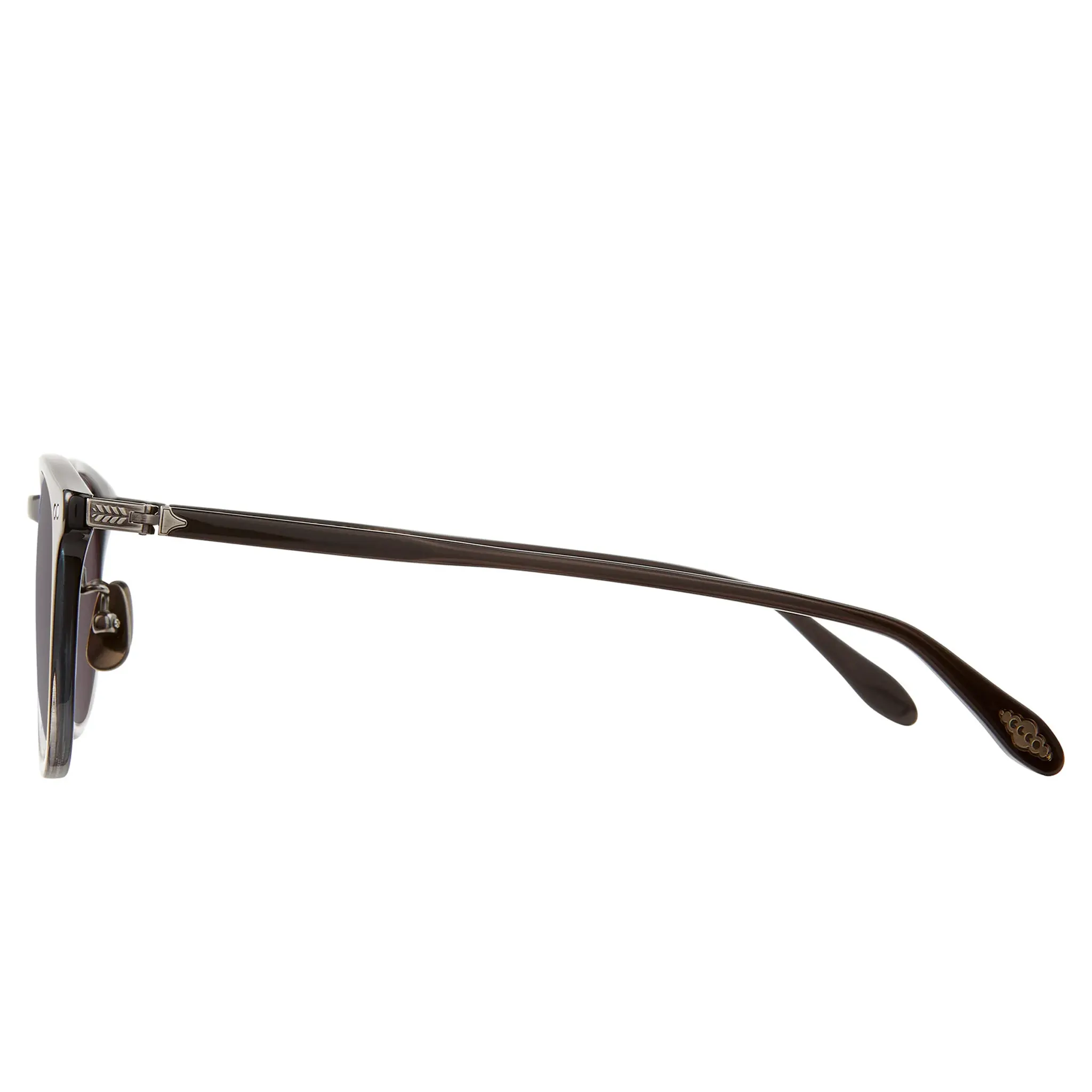 Garrett Leight Kinney J Forever Classic Graphite Fade Sunglasses - Image 3