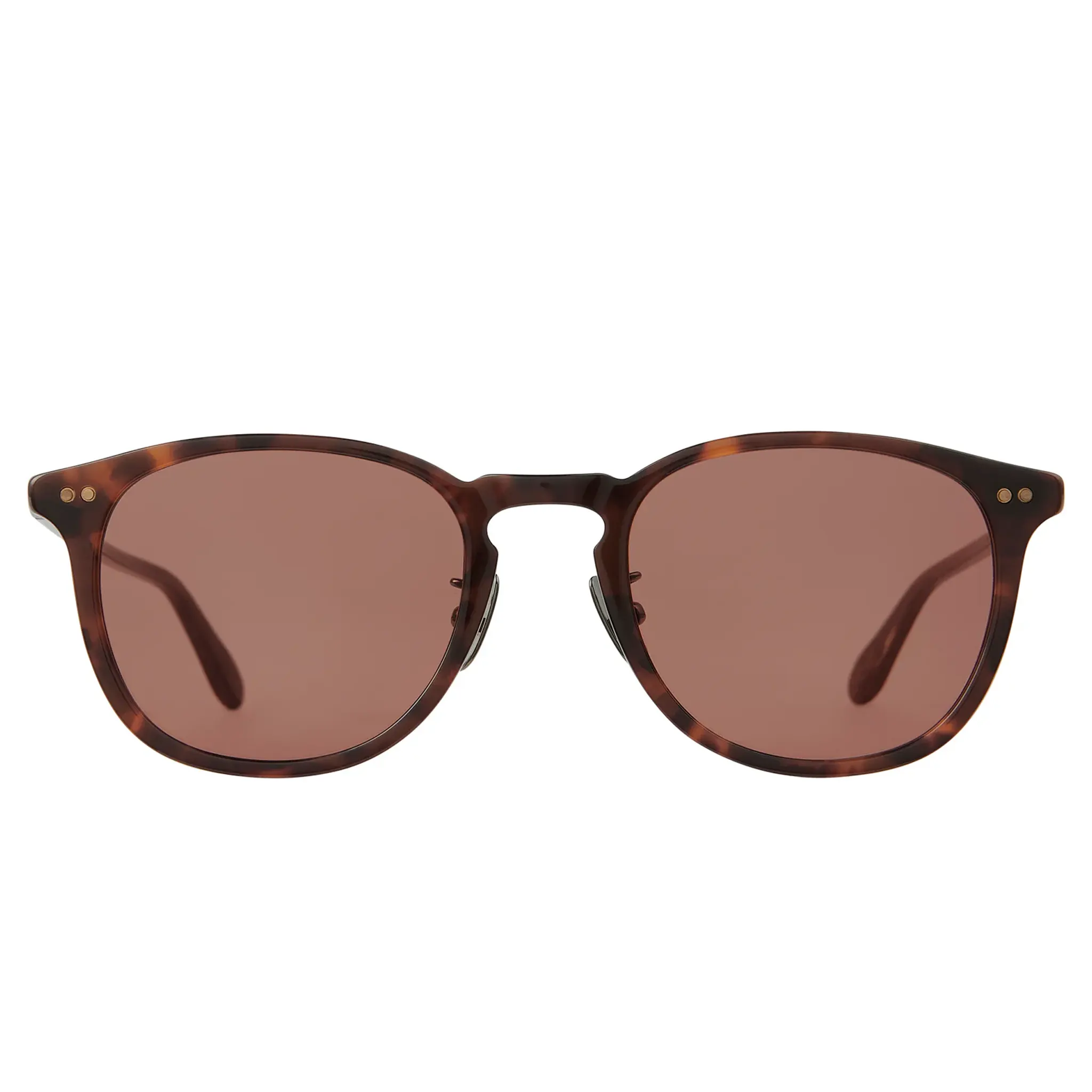 Garrett Leight Kinney J Forever Classic Sienna Tortoise Laminate Sunglasses - Image 2