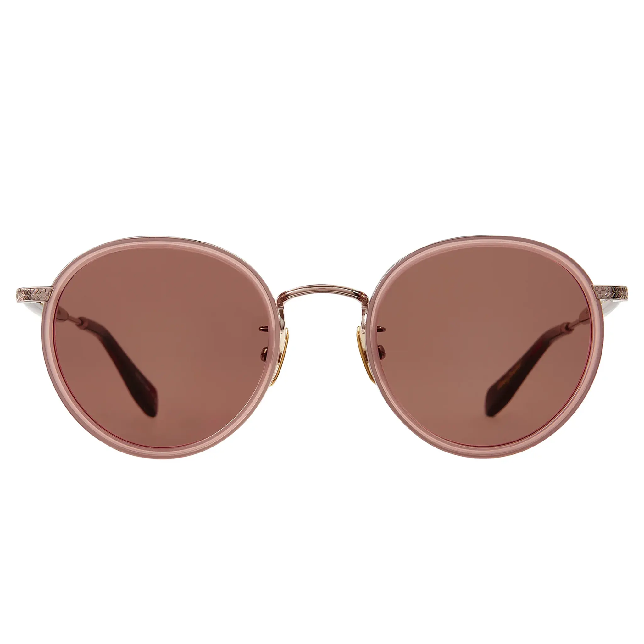 Garrett Leight Wilson X Forever Classic Desert Rose Copper Sunglasses - Image 2