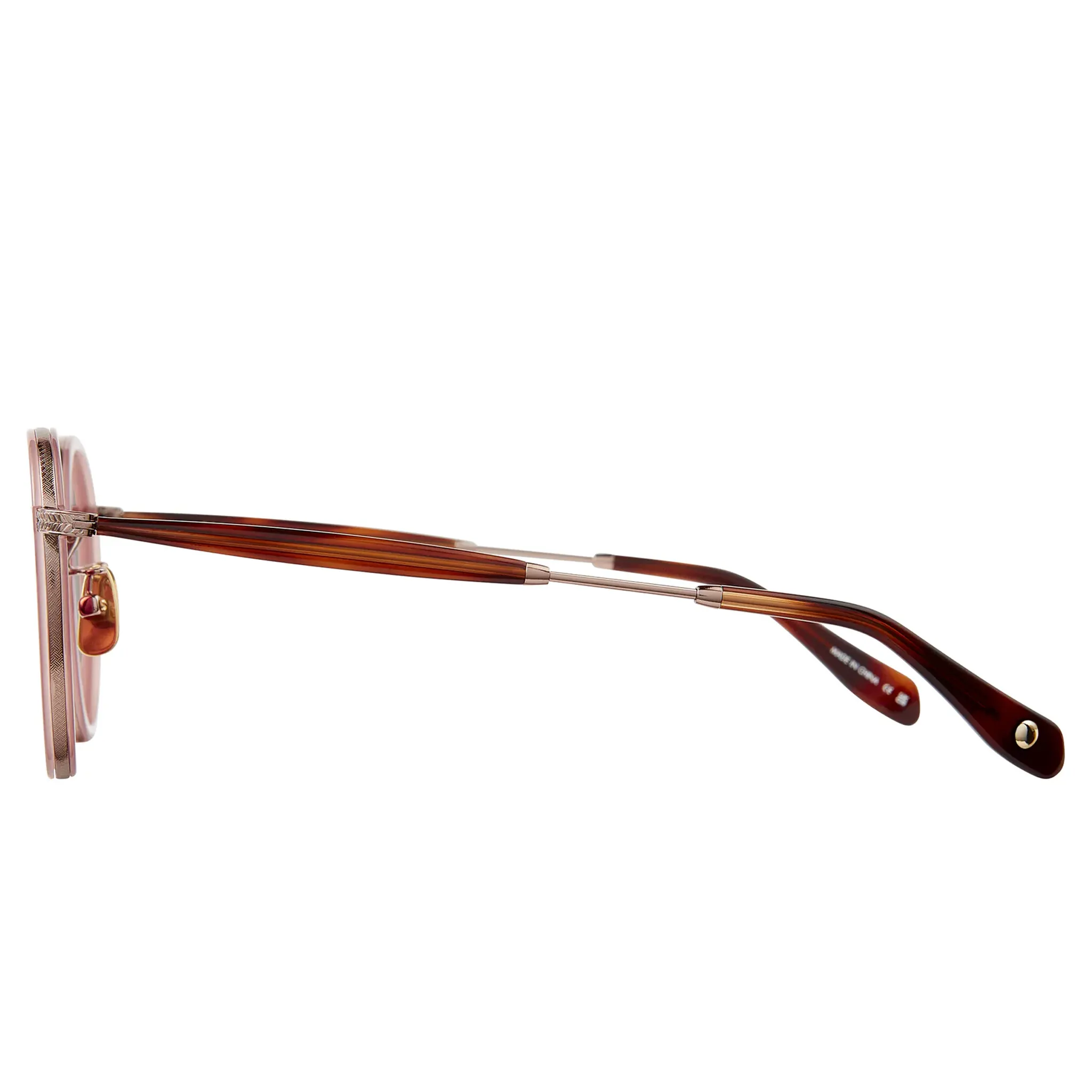 Garrett Leight Wilson X Forever Classic Desert Rose Copper Sunglasses - Image 3