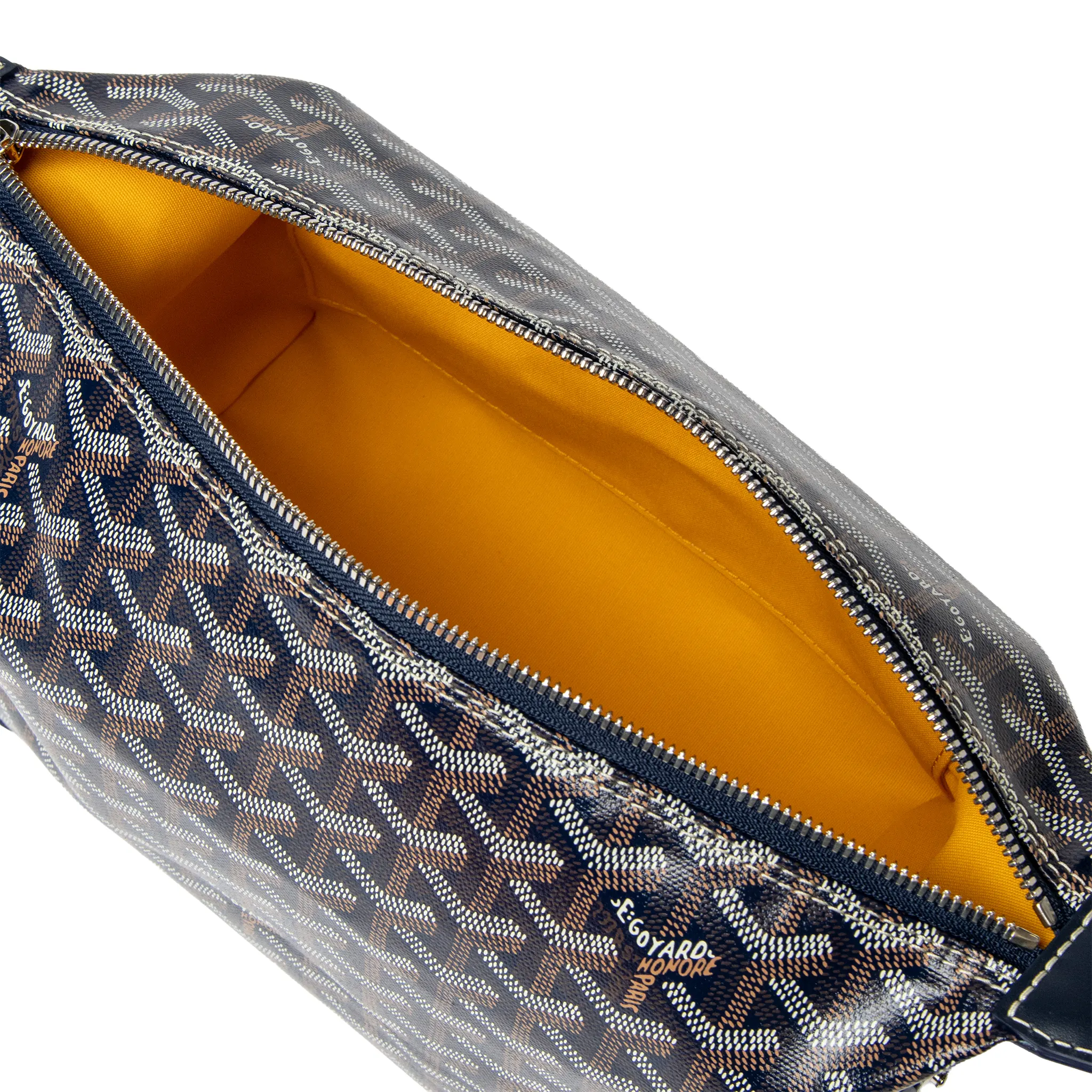 Goyard Bowling 25 Navy Toiletry Bag - Image 6
