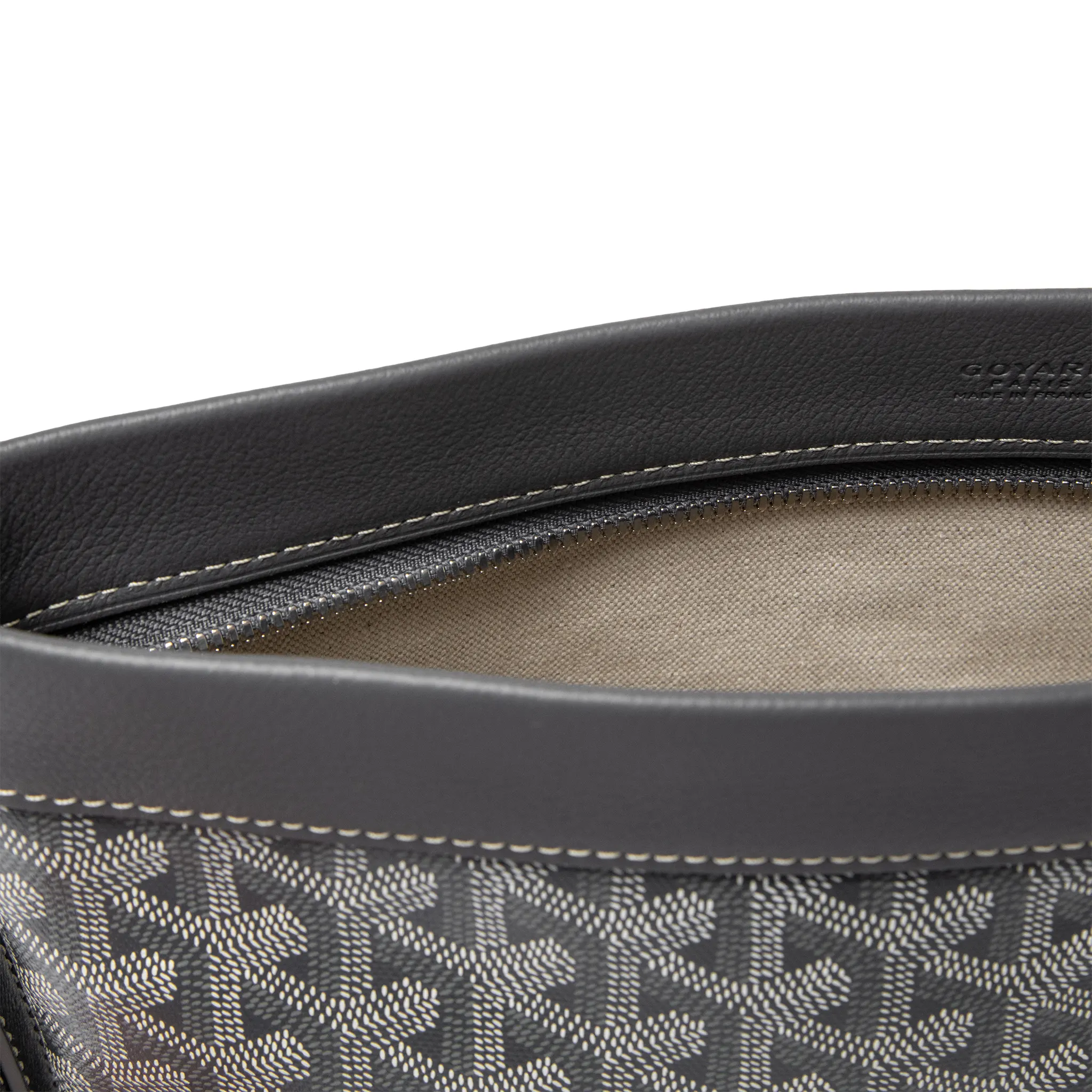 Goyard Conti Grey Pouch - Image 5