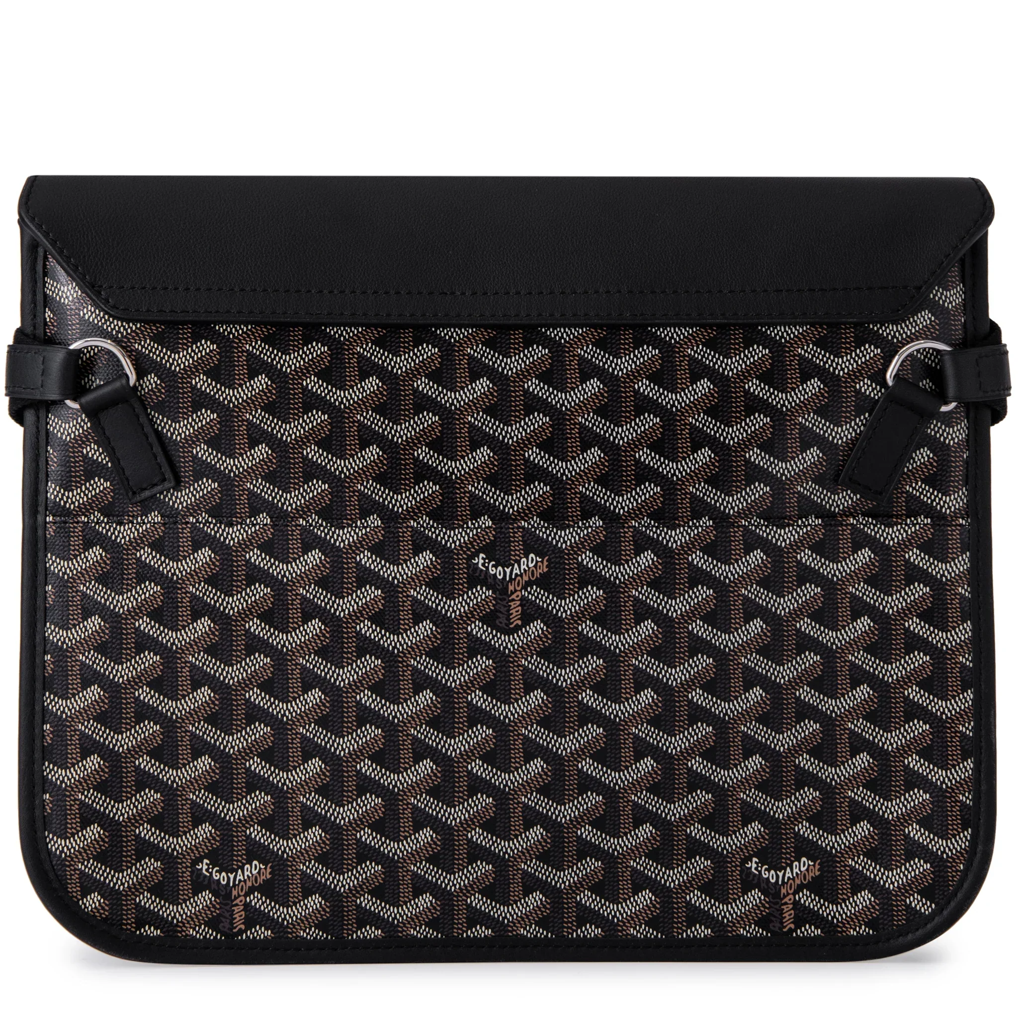Goyard Coursier Black Messenger Bag - Image 2