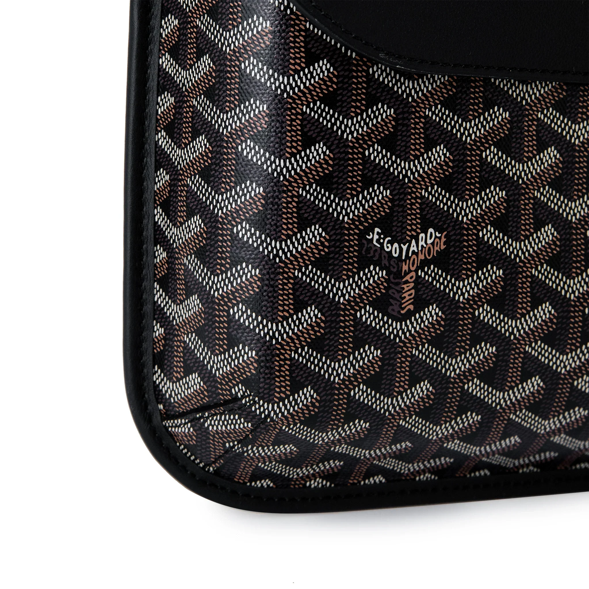 Goyard Coursier Black Messenger Bag - Image 4
