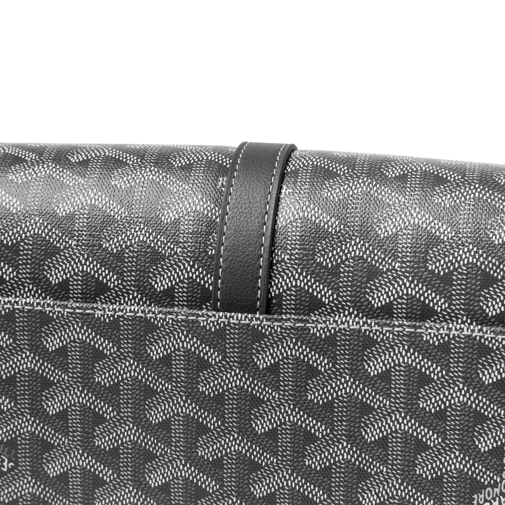 Goyard Goyardine Belvedere II Grey MM Messenger Bag - Image 5