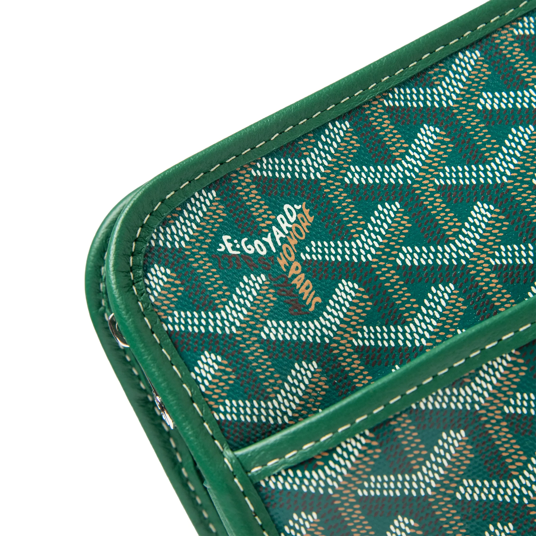 Goyard Jouvence MM Green Washbag - Image 4