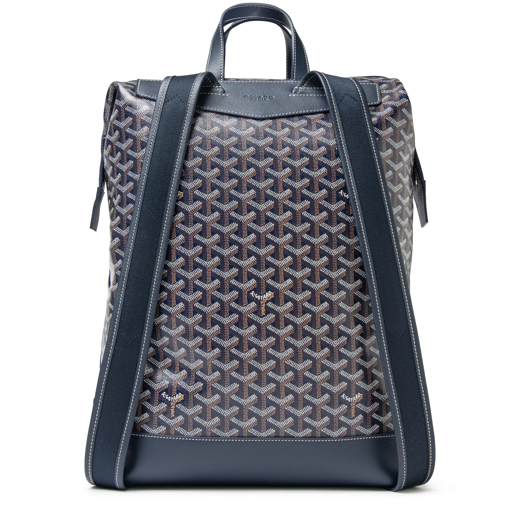 Goyard Navy Blue Cisalpin Backpack - Image 2
