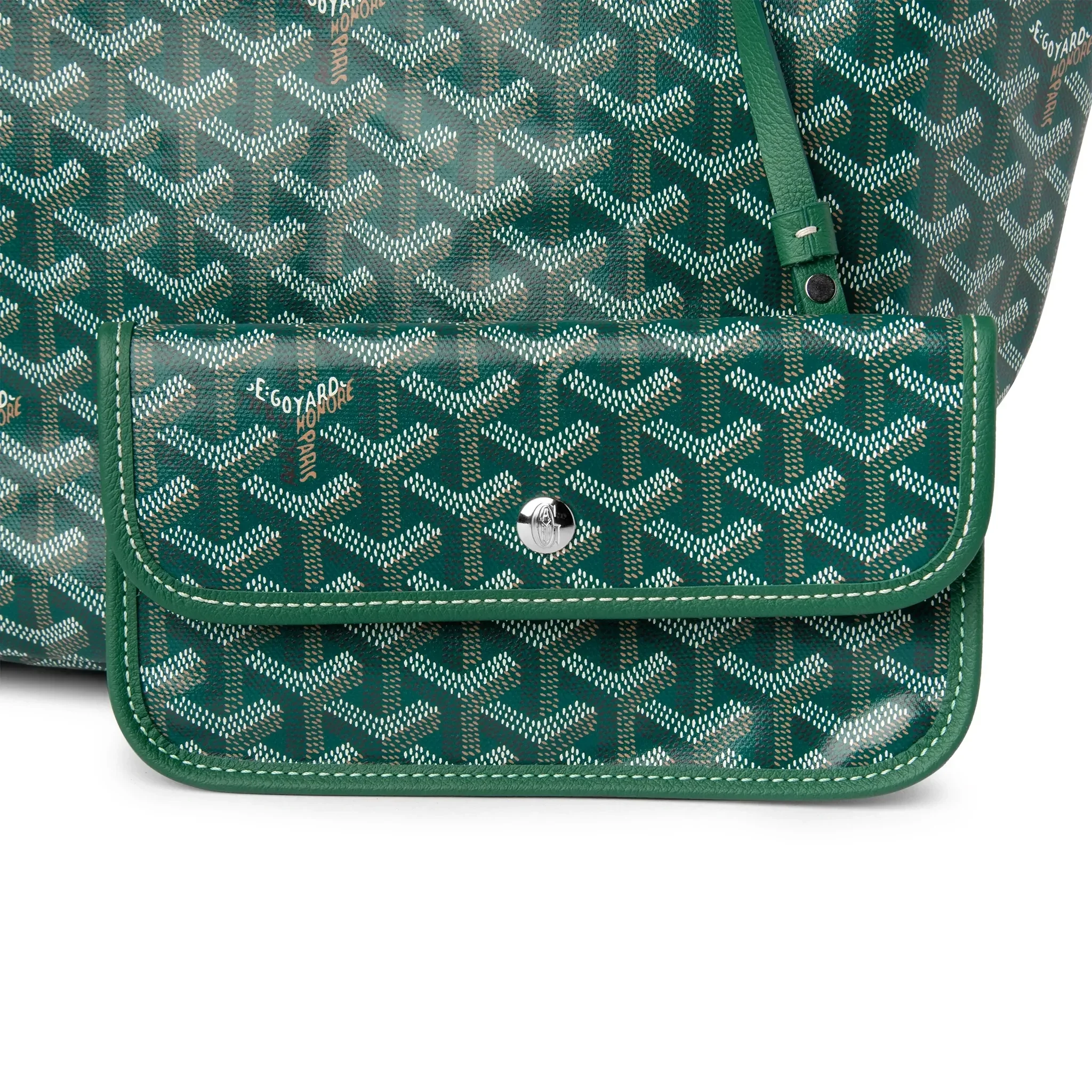 Goyard Saint Louis GM Tote Bag Green - Image 6