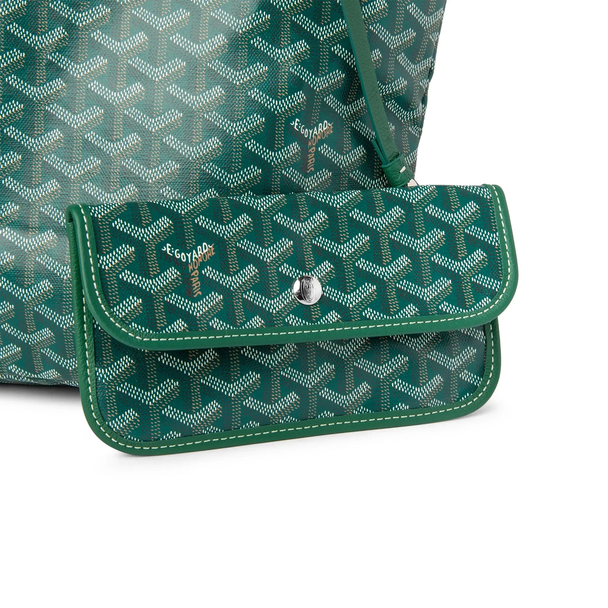 Goyard Saint Louis PM Tote Bag Green - Image 4