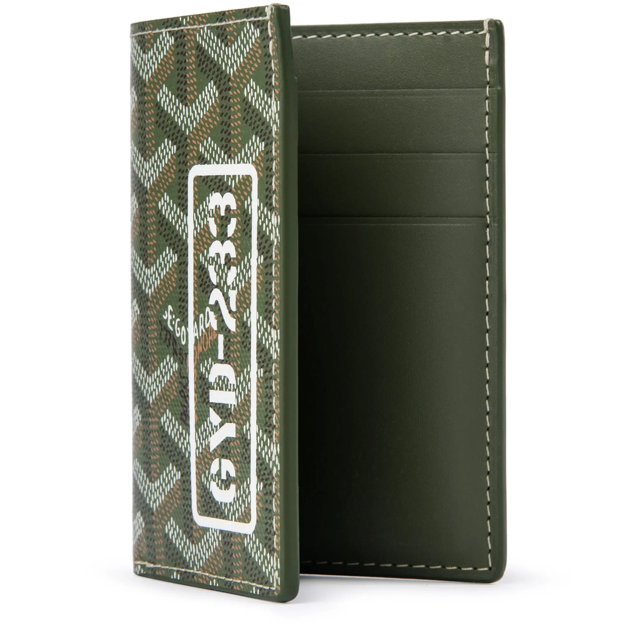 Goyard Saint-Pierre Card Wallet Khaki - Image 3