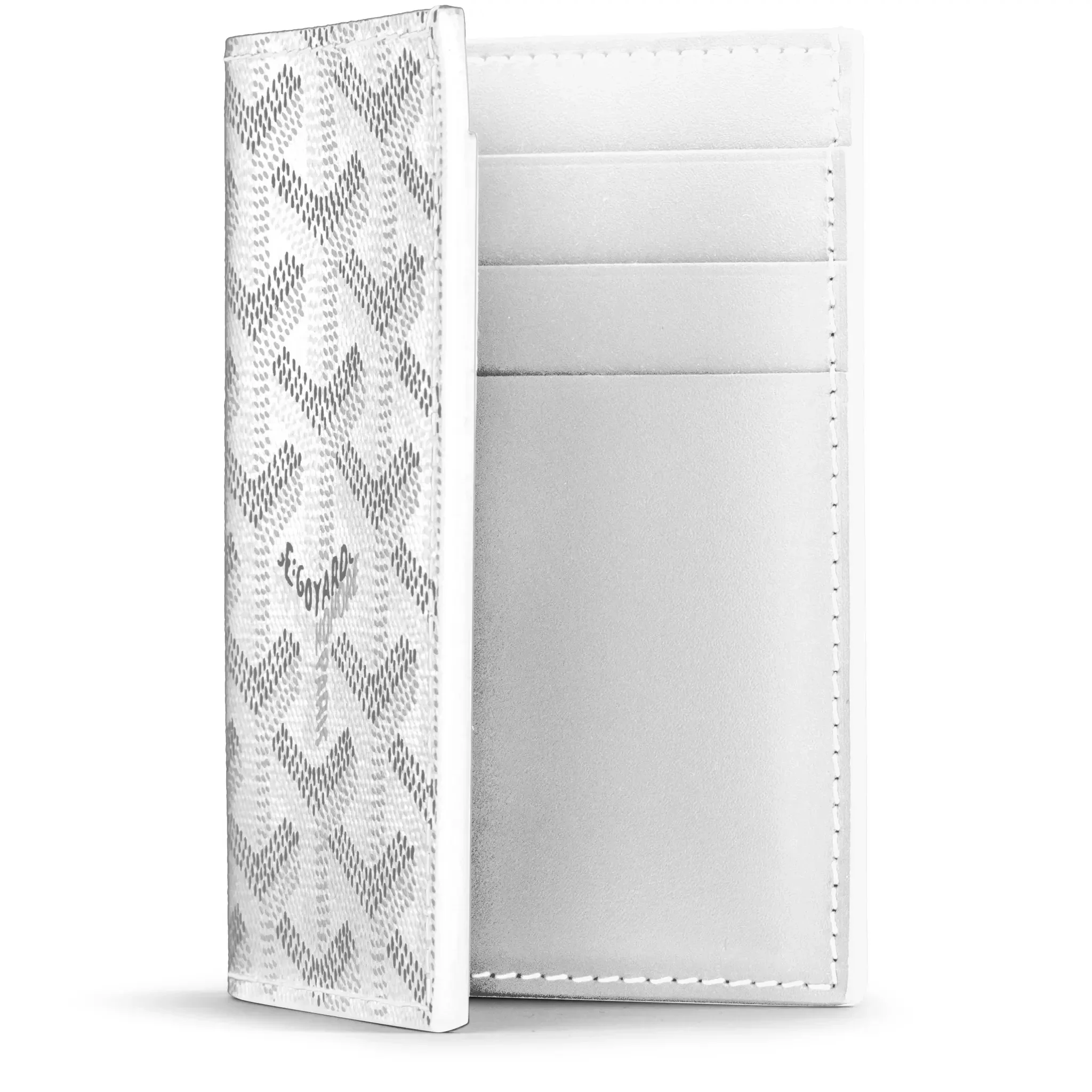 Goyard Saint-Pierre Card Wallet White - Image 3