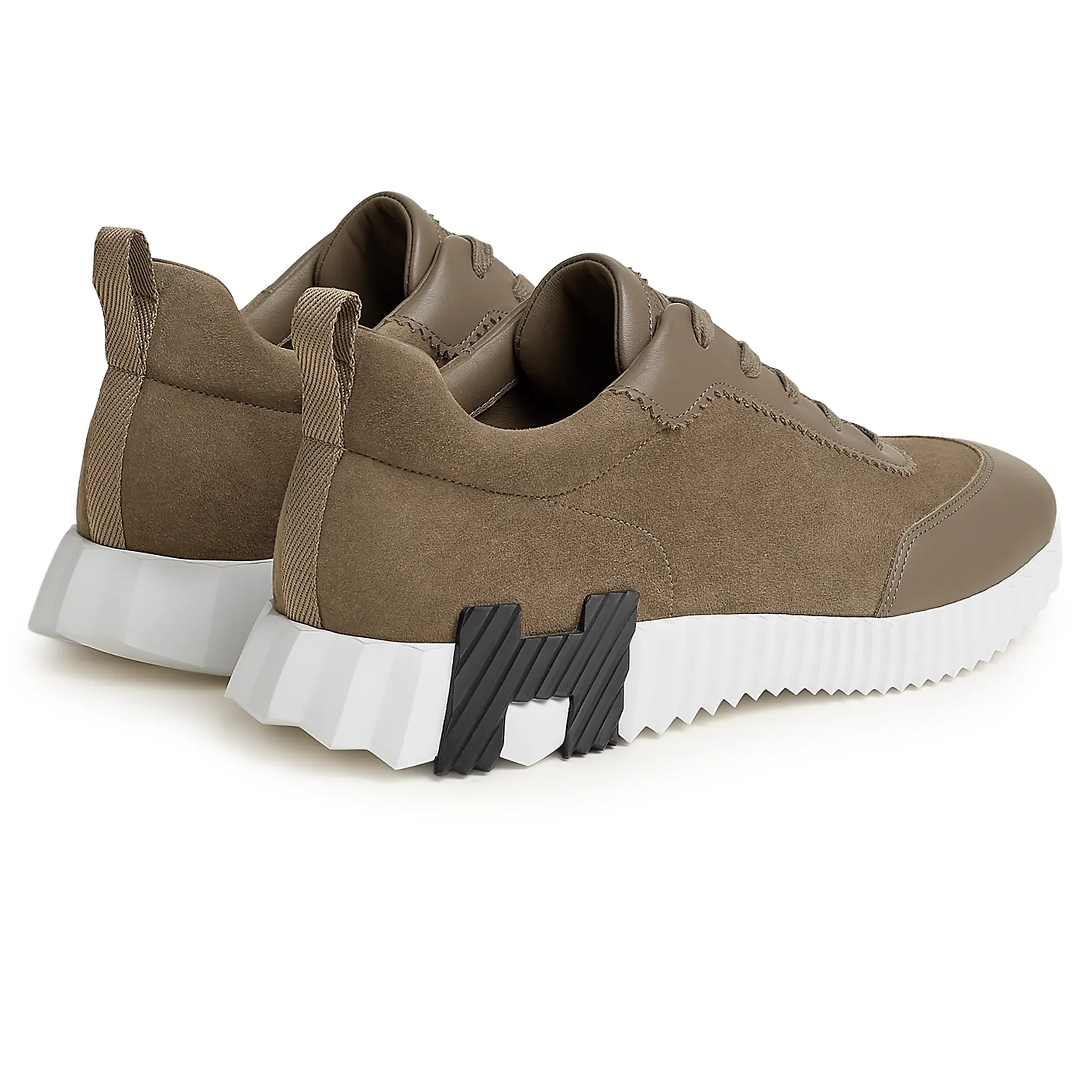 Hermès Paris Bouncing Calf Sneaker Étoupe - Image 2
