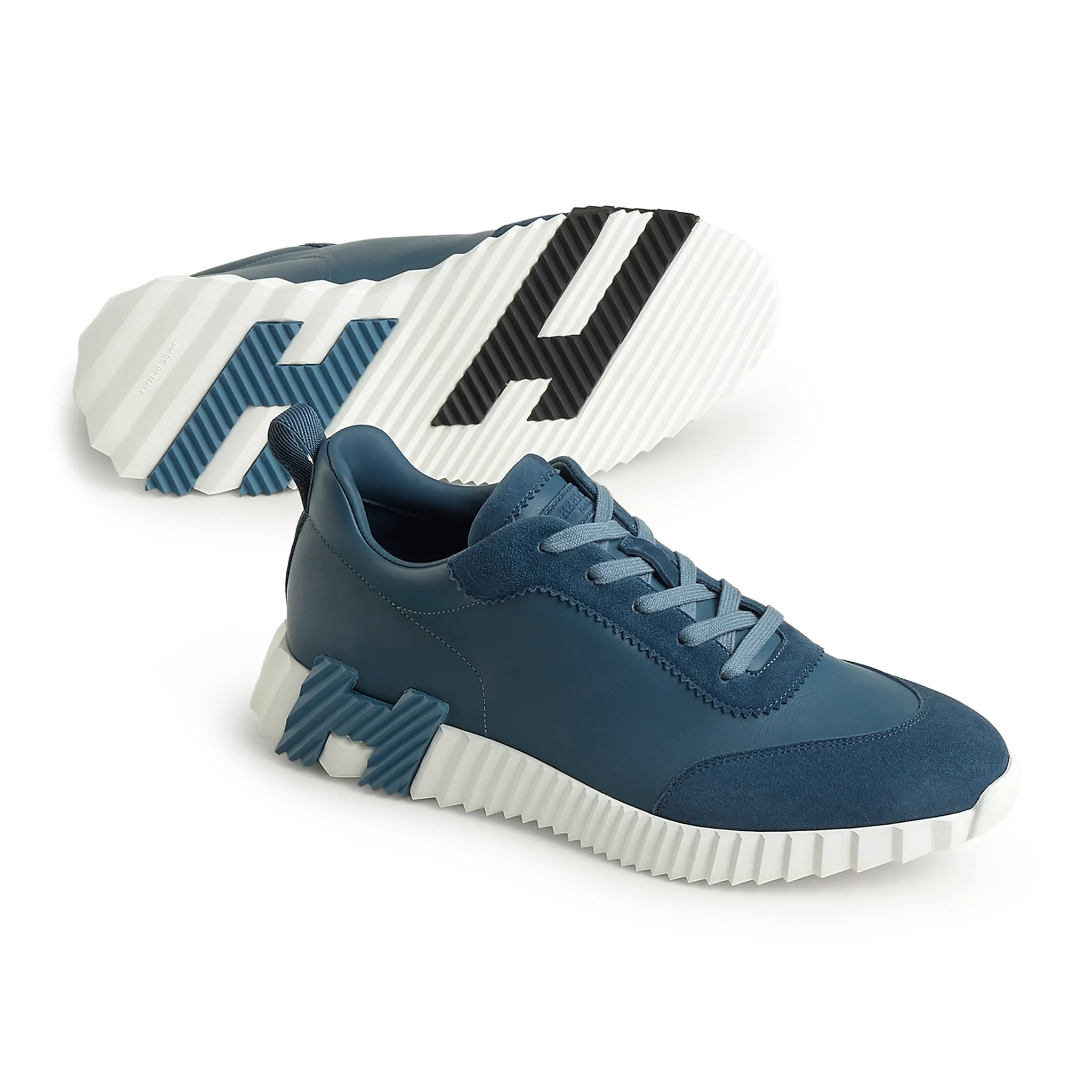 Hermès Paris Bouncing Sneaker Bleu Turquin - Image 2