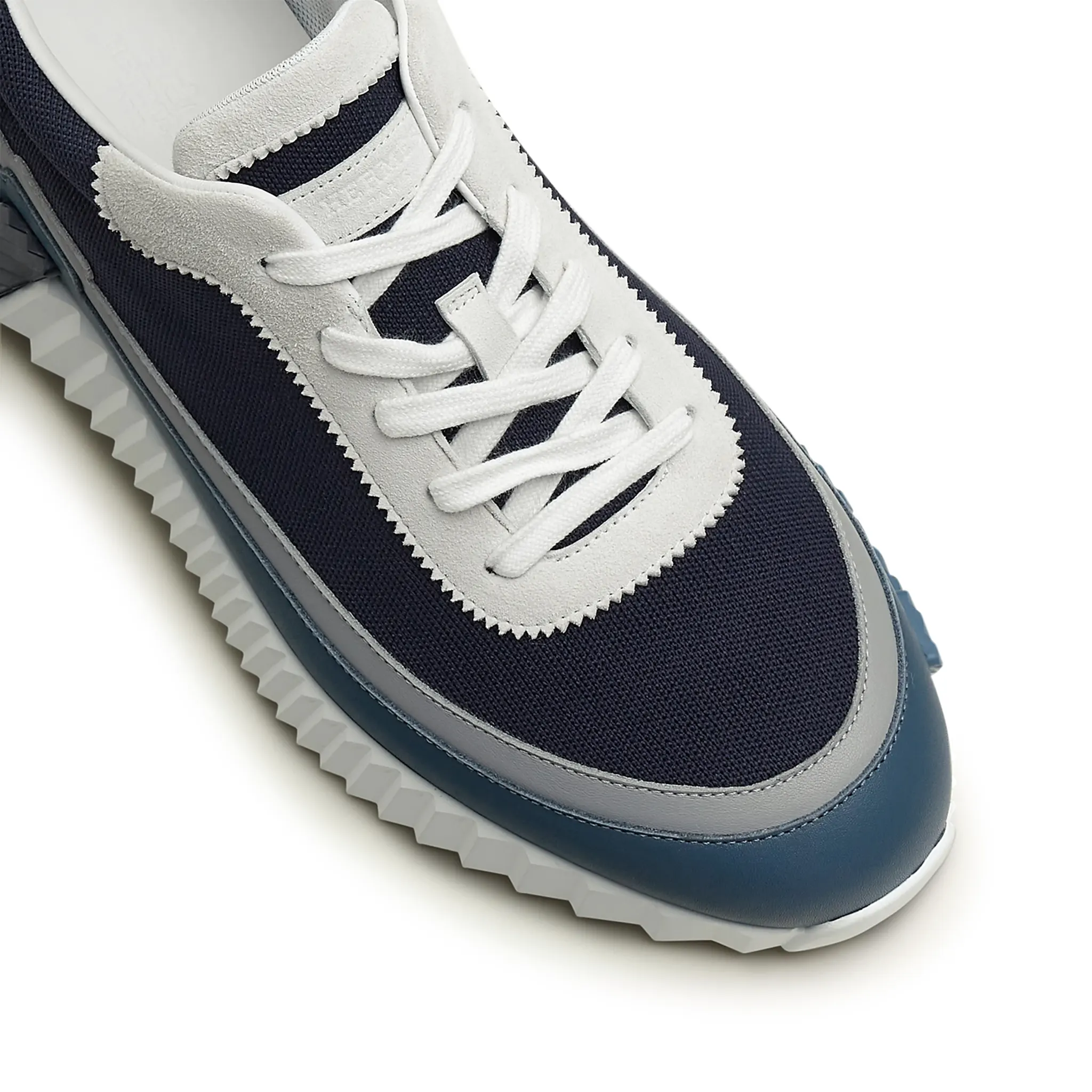 Hermès Paris Bouncing Sneaker Blue Grey White - Image 4