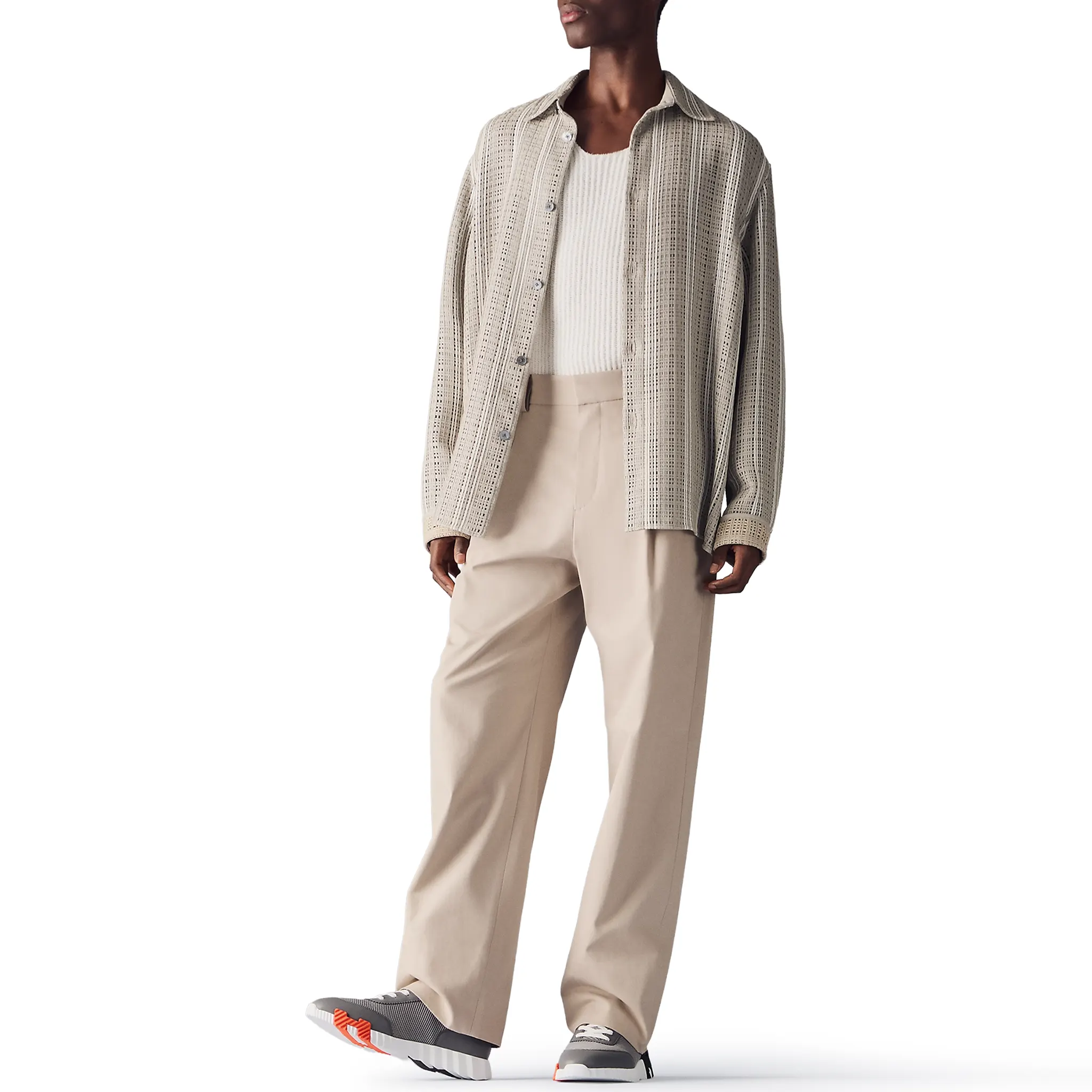 Hermès Paris Bouncing Sneaker Osmium Grey - Image 6
