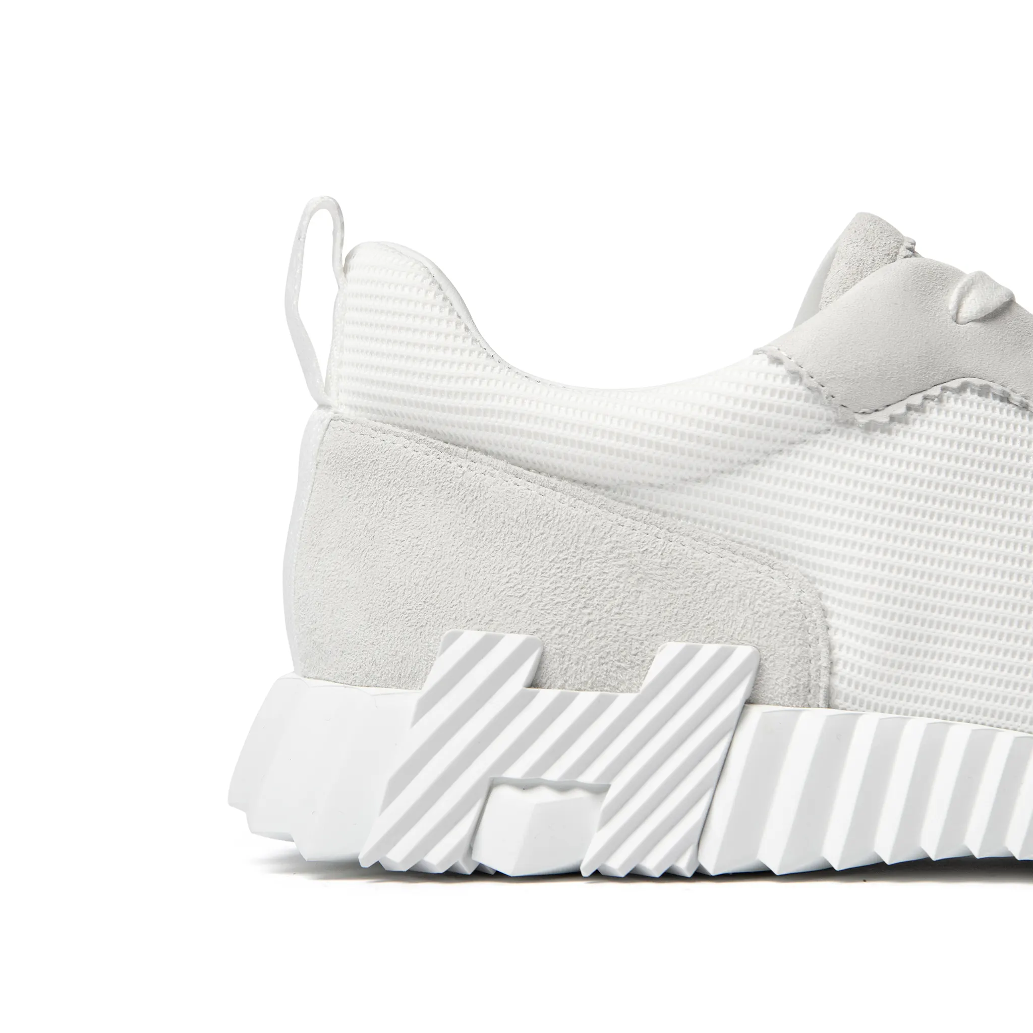 Hermès Paris Bouncing Sneaker Triple White - Image 6